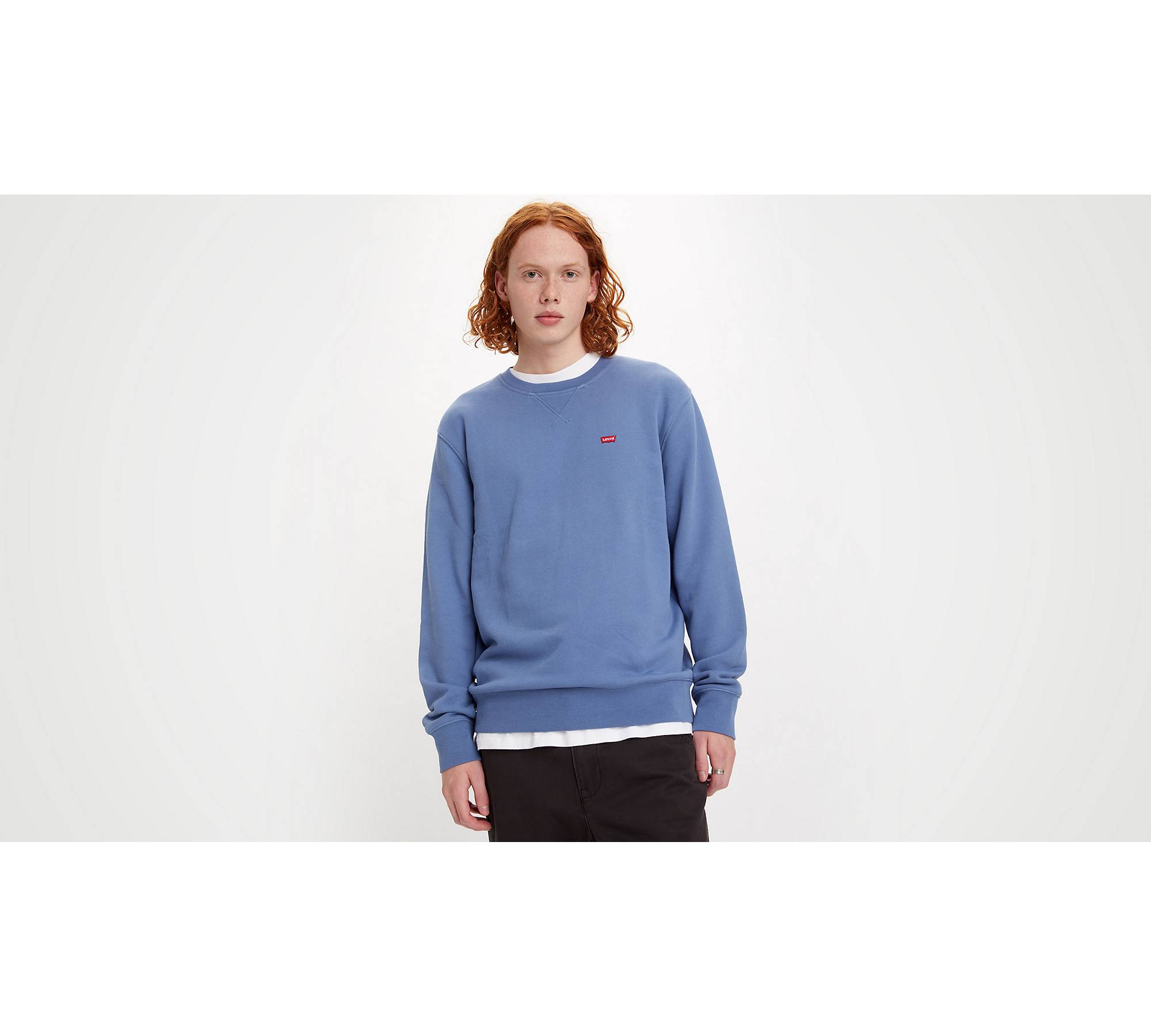 gebruiker Intact beoefenaar Nieuw Original Sweatshirt Ronde Hals - Blauw | Levi's® NL
