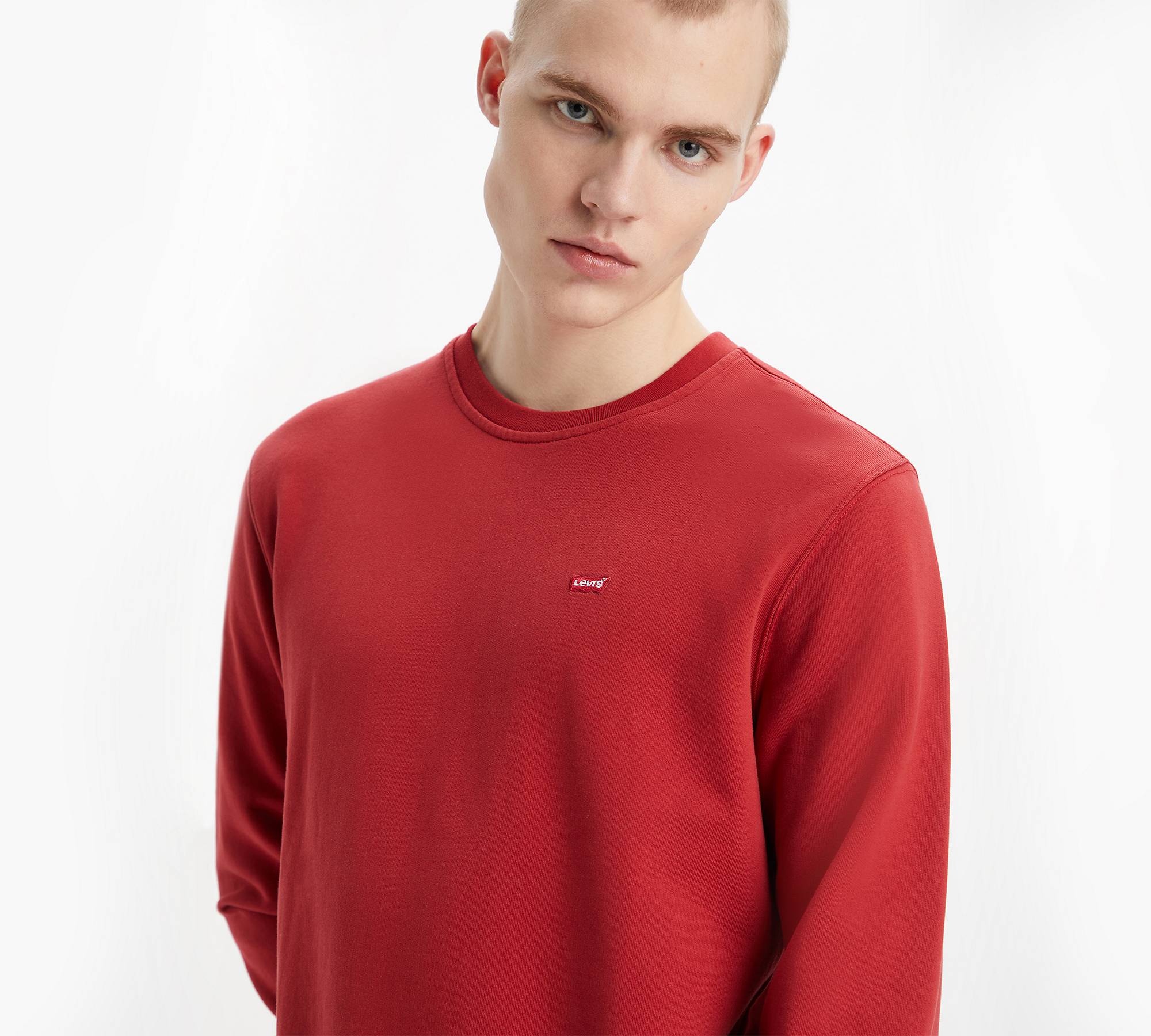 The Original Housemark Crewneck Sweatshirt - Red | Levi's® ES