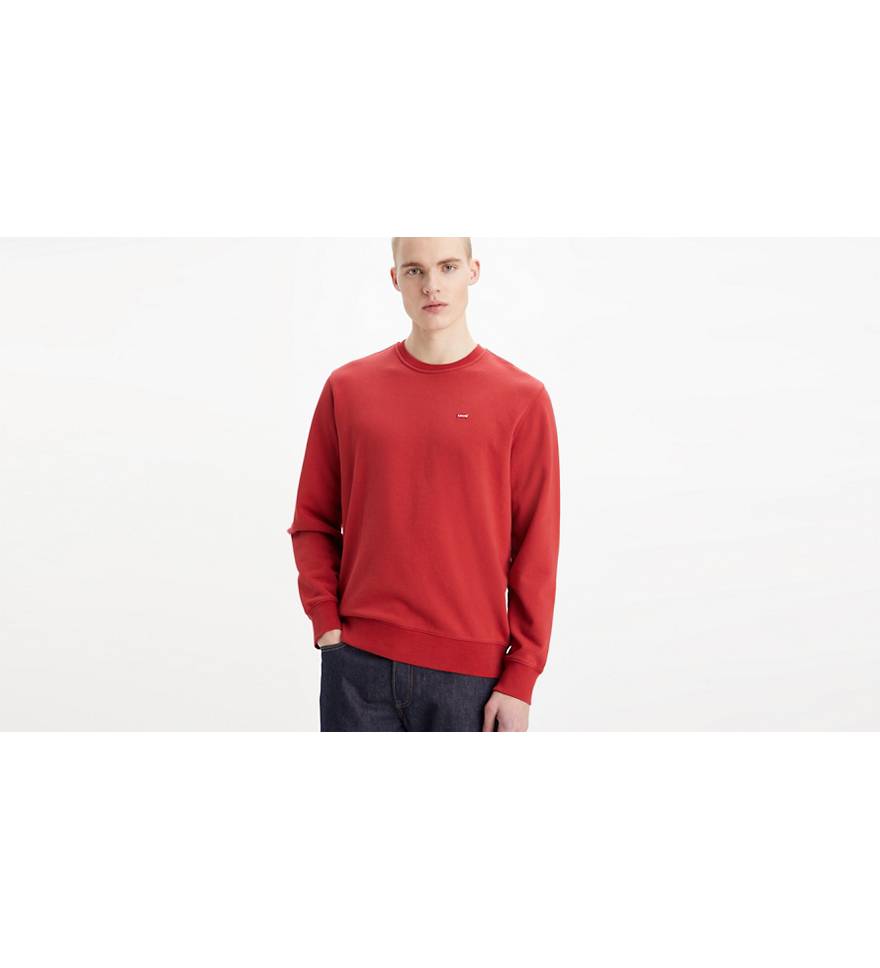 The Original Housemark Crewneck Sweatshirt - Red | Levi's® ES