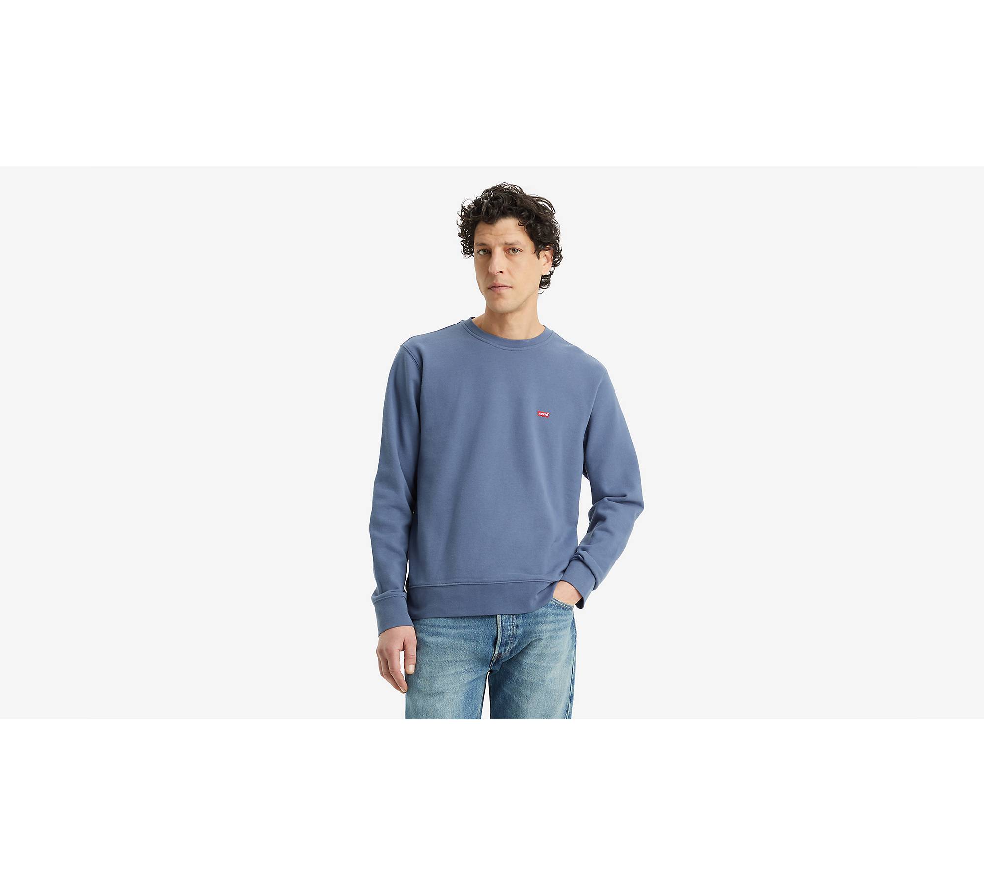 Original Rundhals-sweatshirt | - Levi\'s® Housemark DE Blau