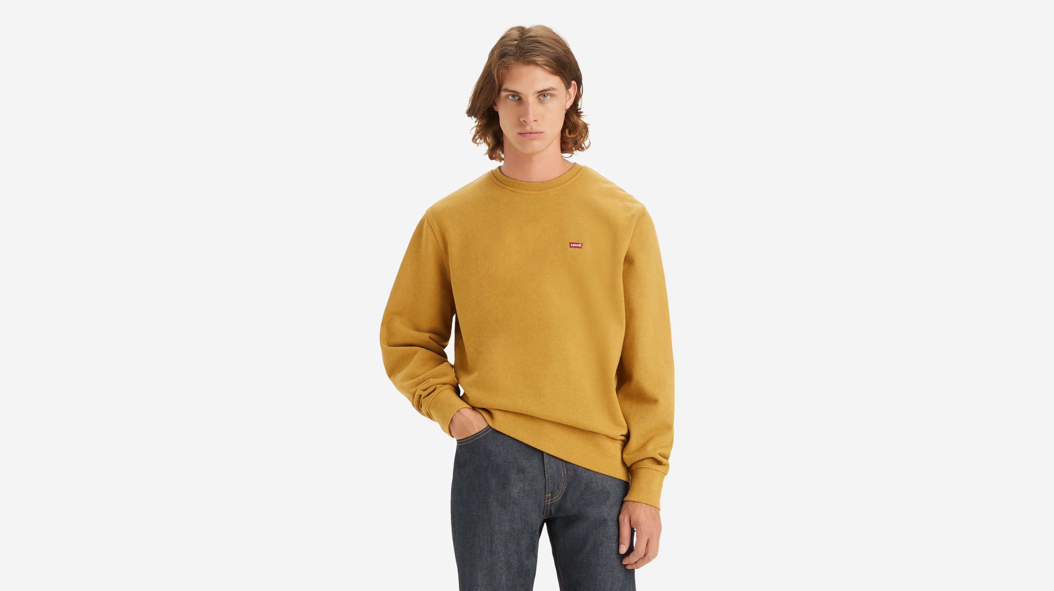 Levis best sale yellow sweatshirt