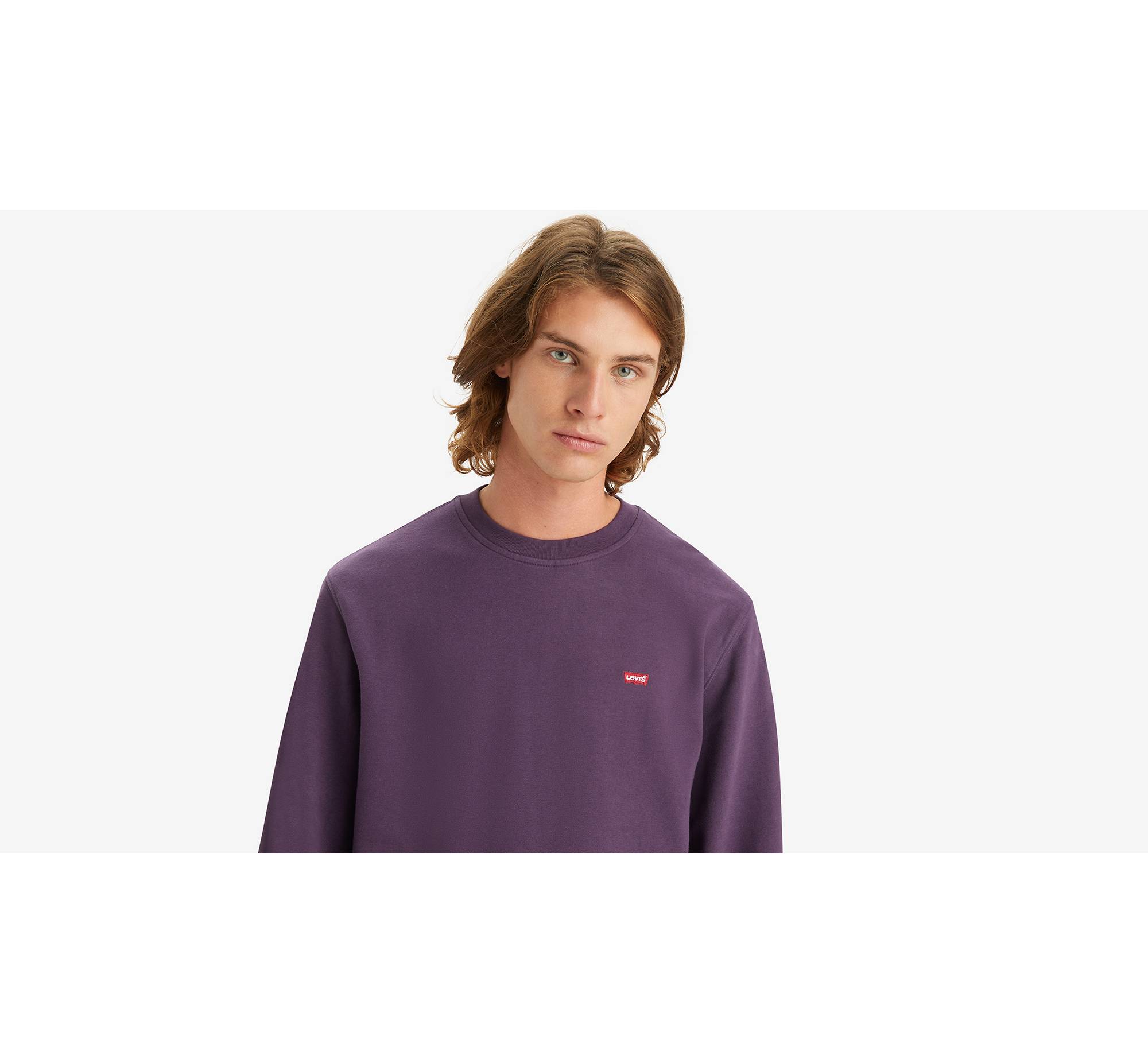 Original Levi\'s® Housemark | LU Crewneck Sweatshirt - Purple