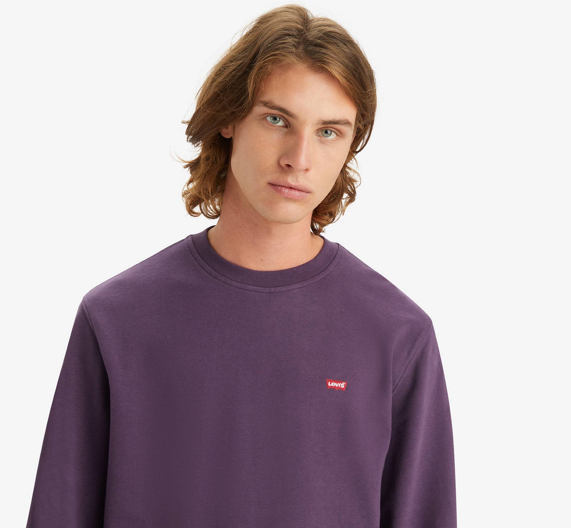 Original Housemark Crewneck Sweatshirt - Purple | Levi's® LU
