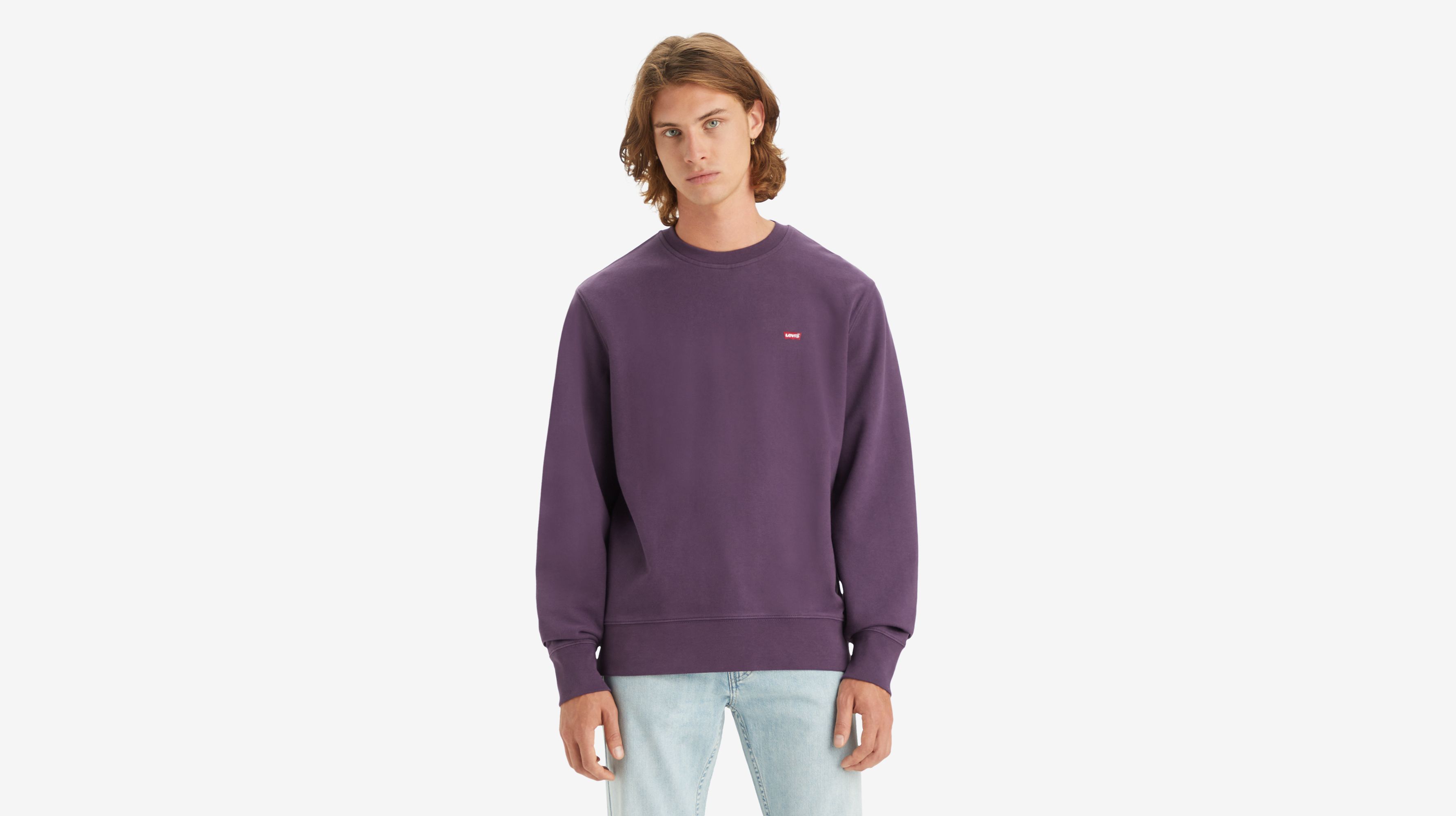 Original Housemark Crewneck Sweatshirt - Purple | Levi's® CY