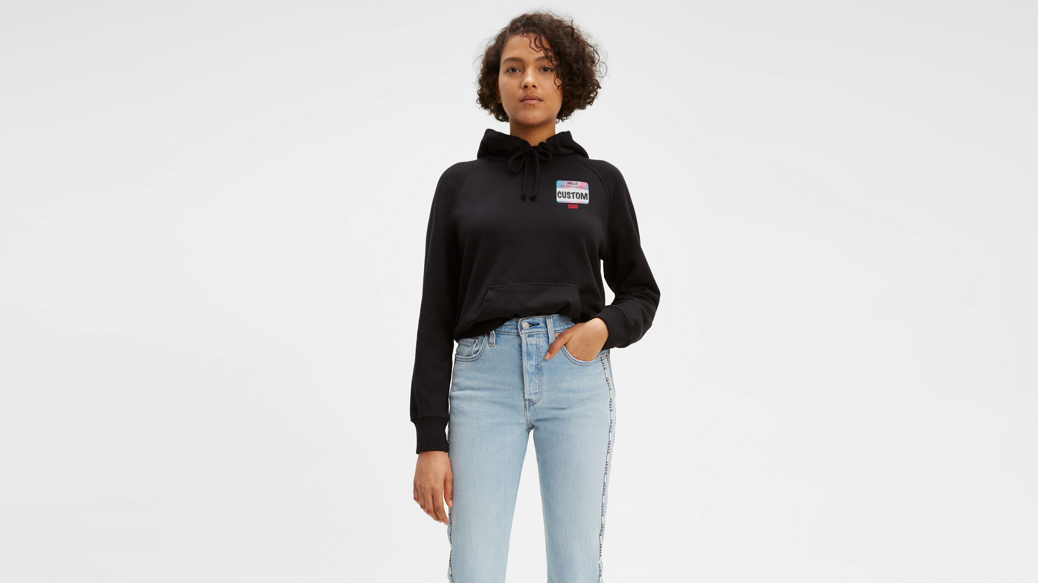 Blank Graphic Sport Hoodie - Black | Levi's® FR