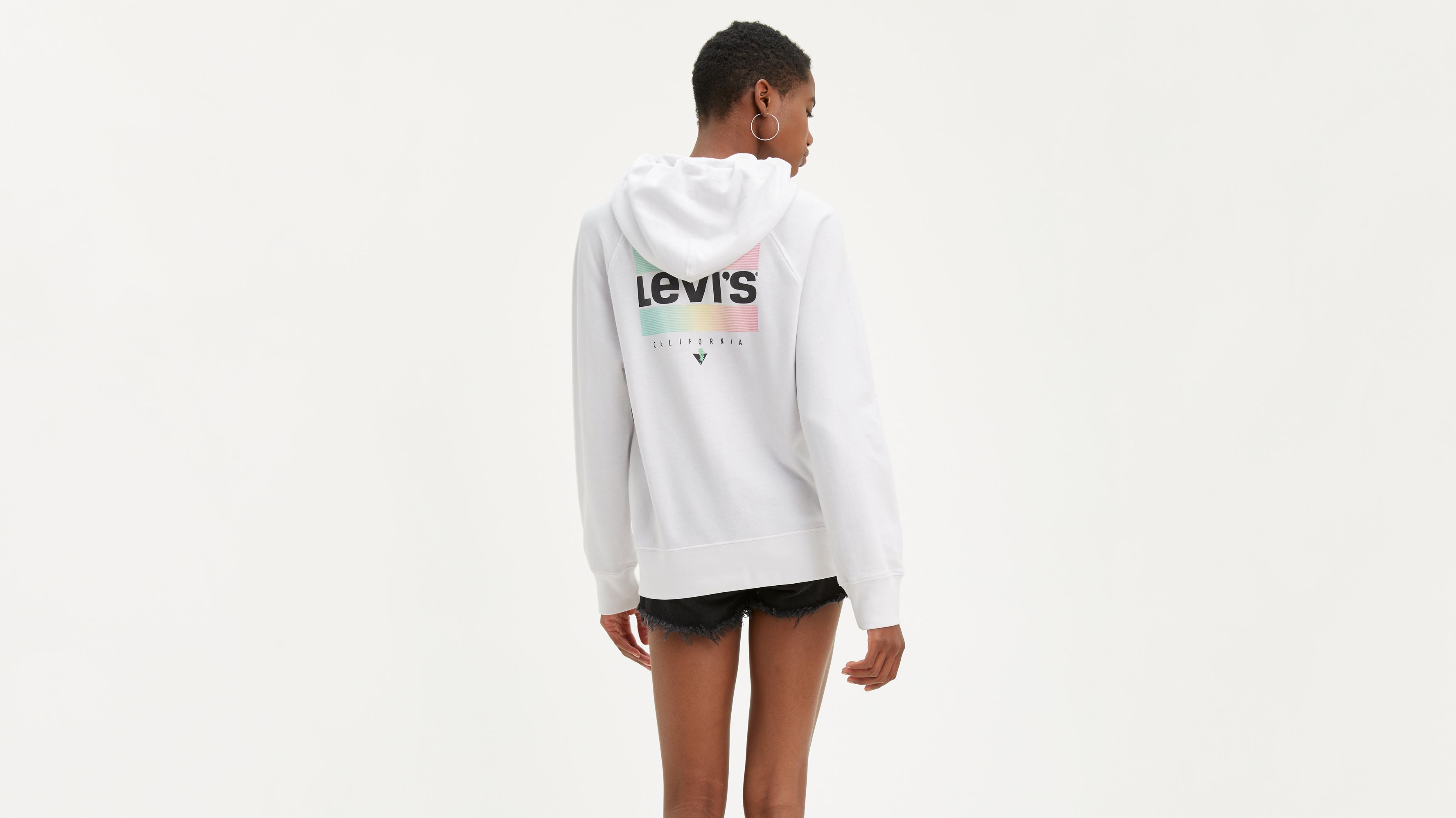 levi graphic hoodie