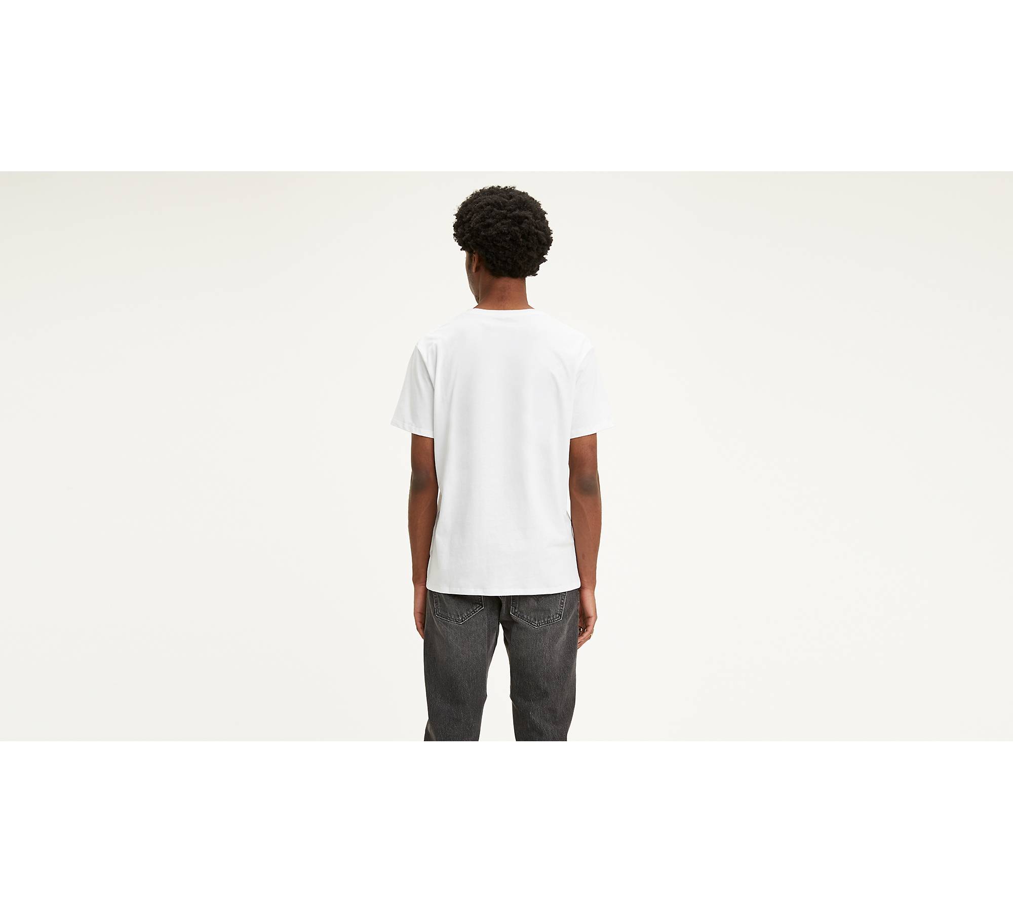 Levi's® X Gianni Lee Graphic Blue Panther Tee Shirt - White | Levi's® US