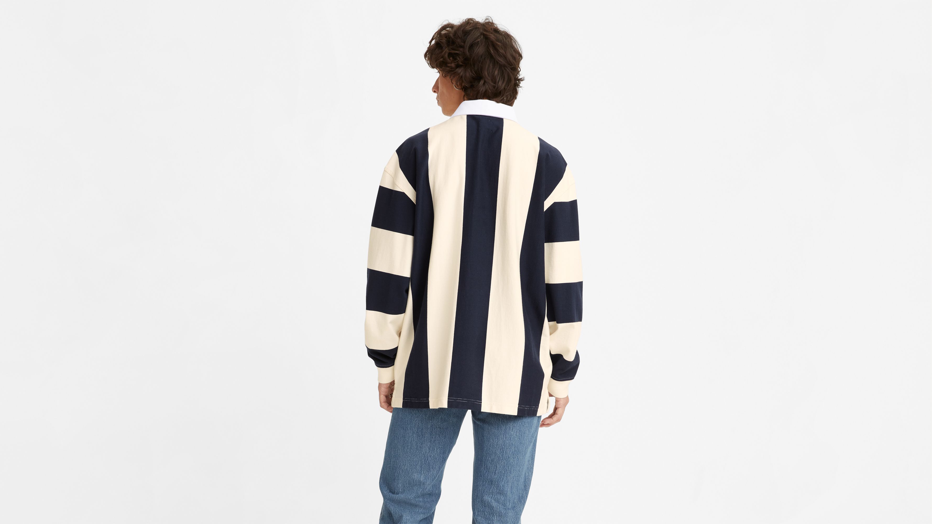 Long Sleeve Sport Rugby Shirt - Blue | Levi's® US