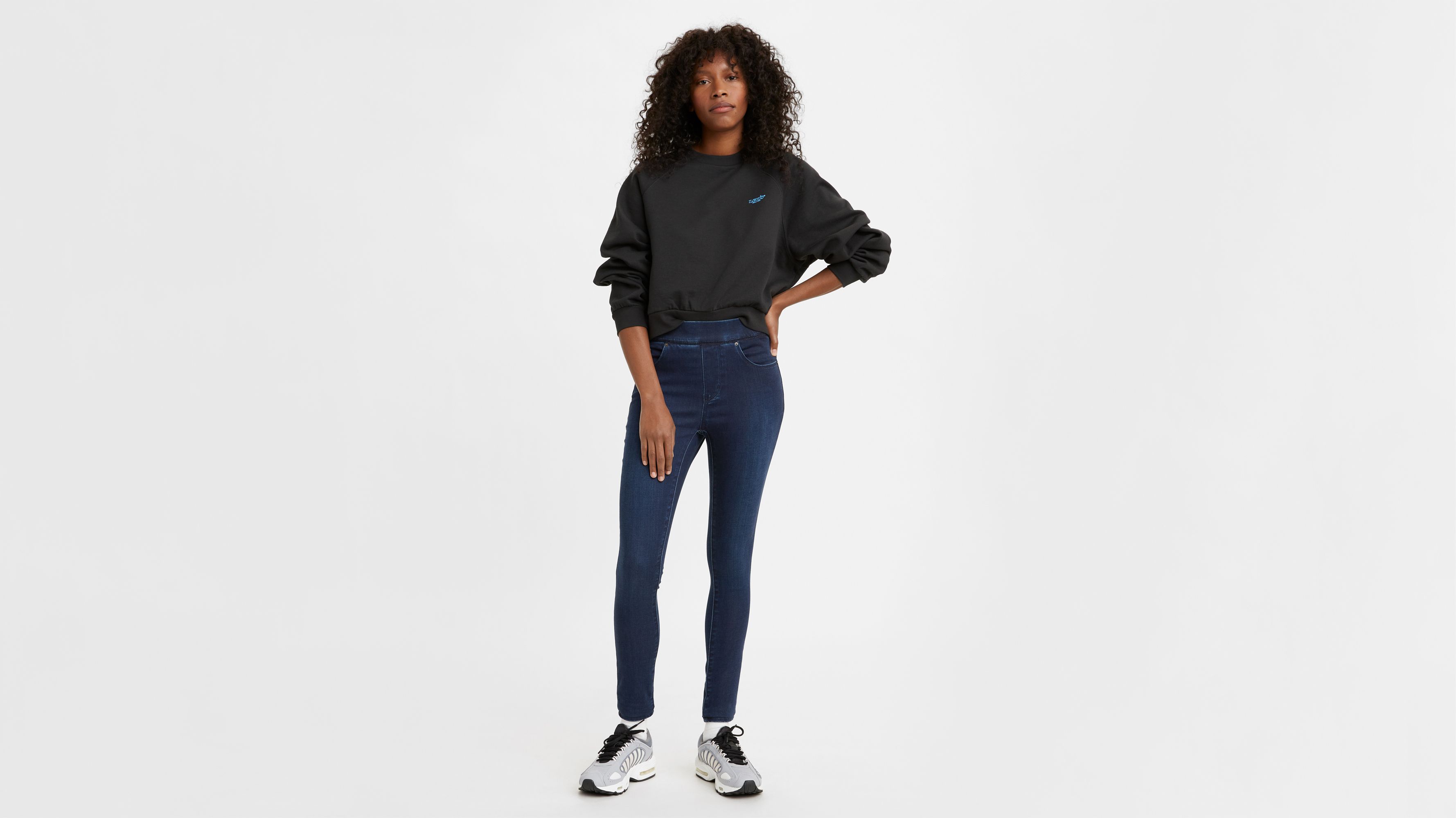 Levi's Women's Shaping Leggings, Just Joking - Dark Indigo