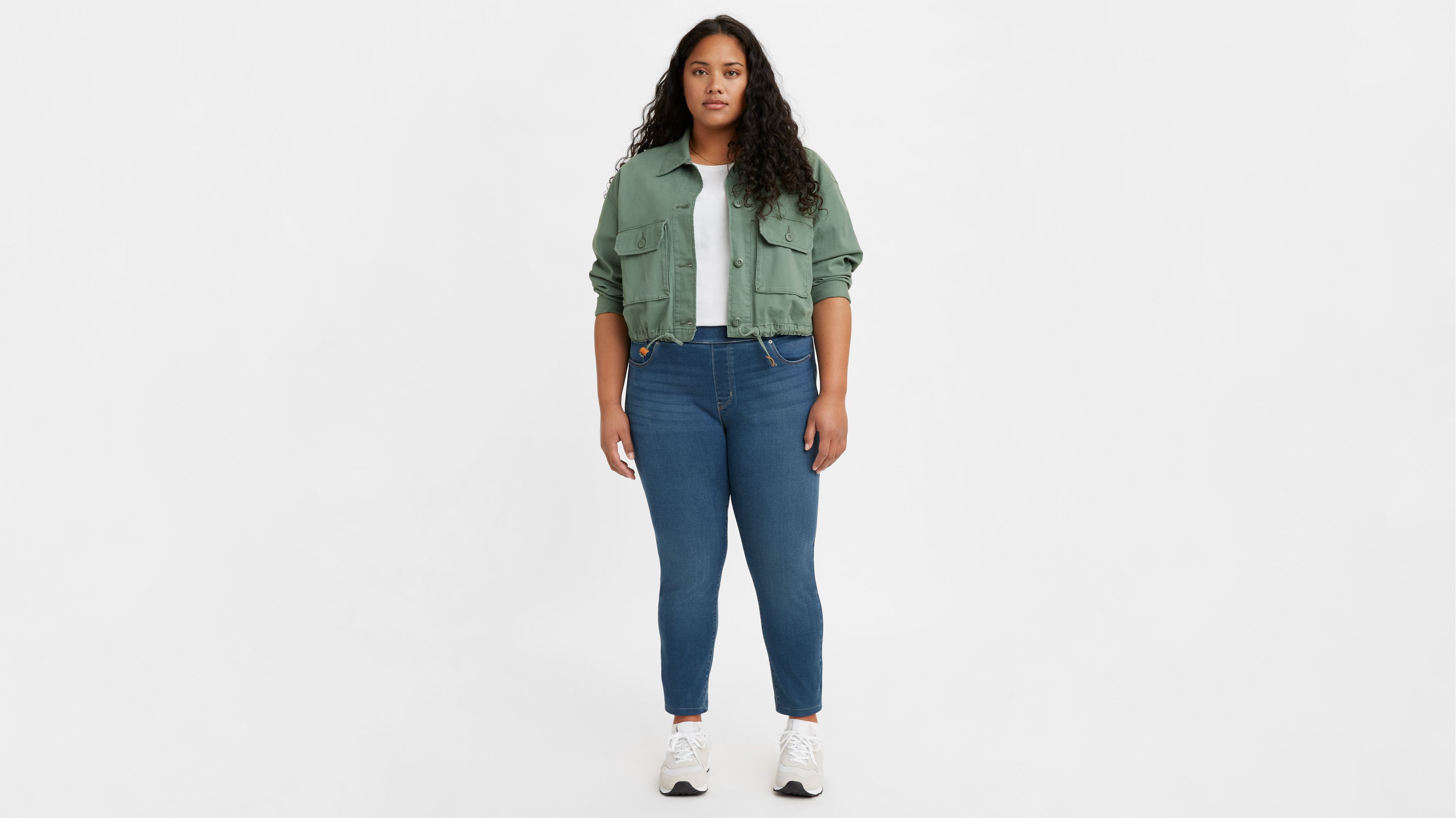 women's plus size levi's 550 jeans