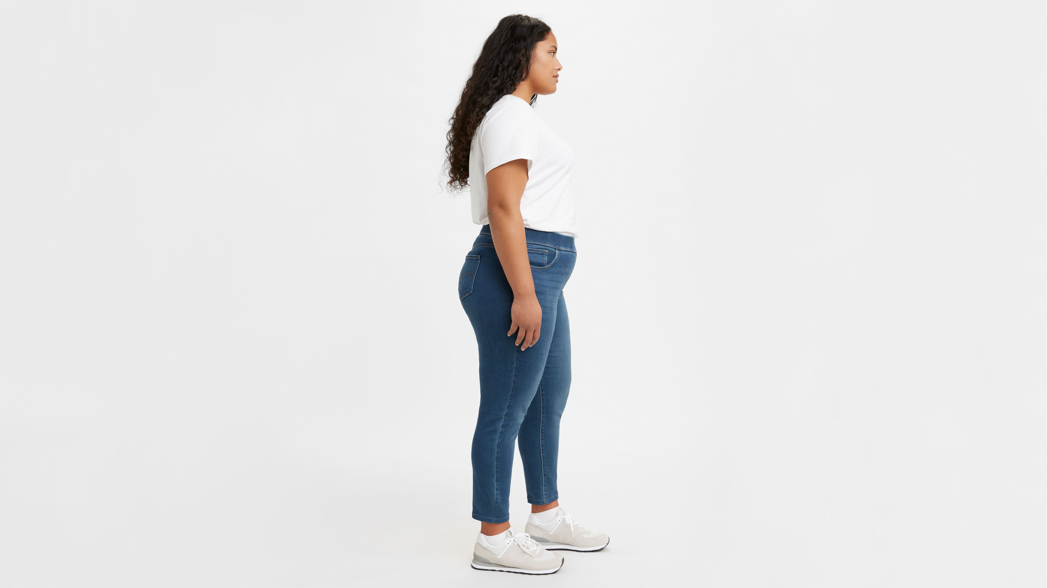 Shaping Denim Women's Leggings (Plus Size) 2