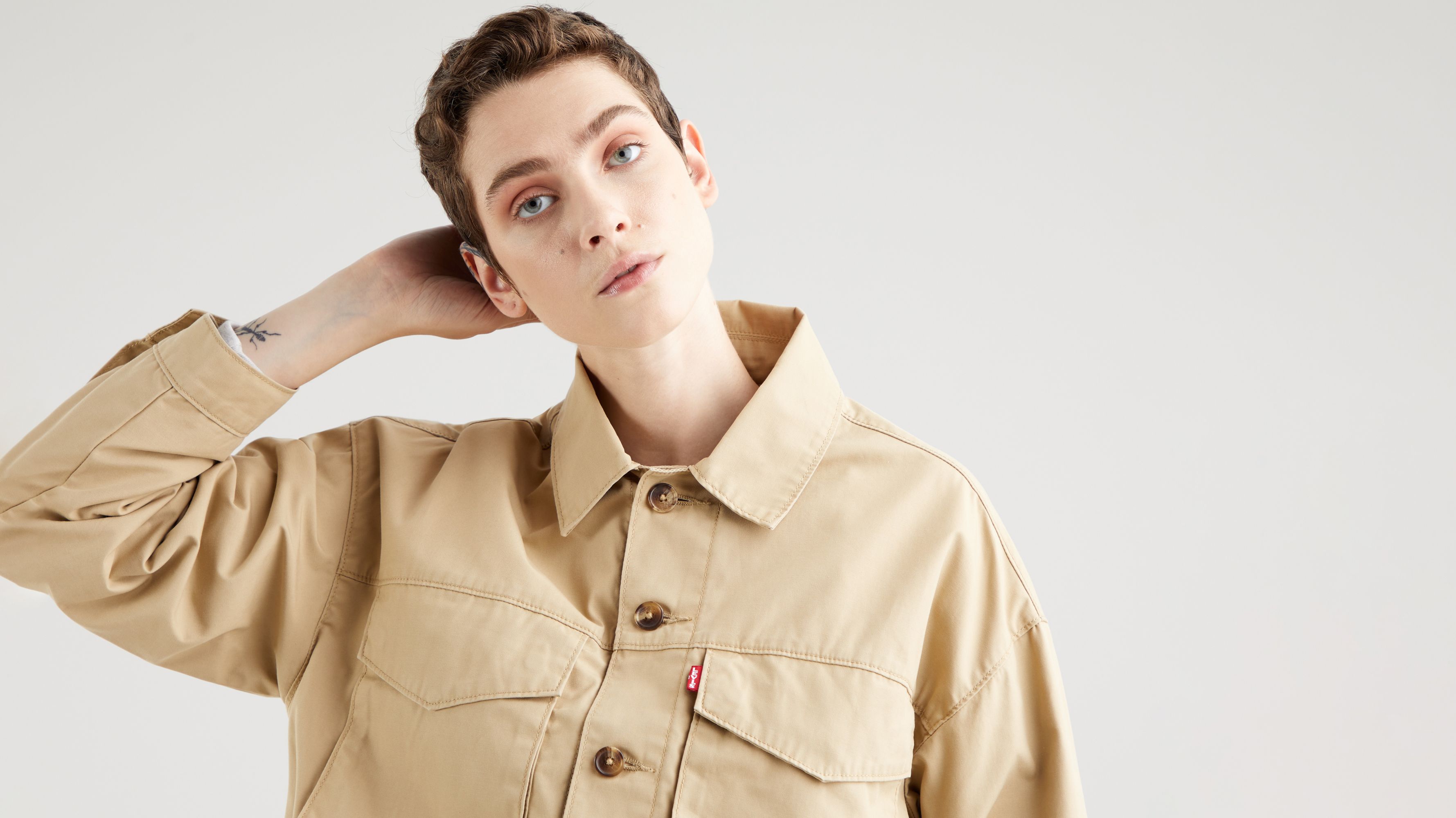 Loose Utility Trucker Jacket 3