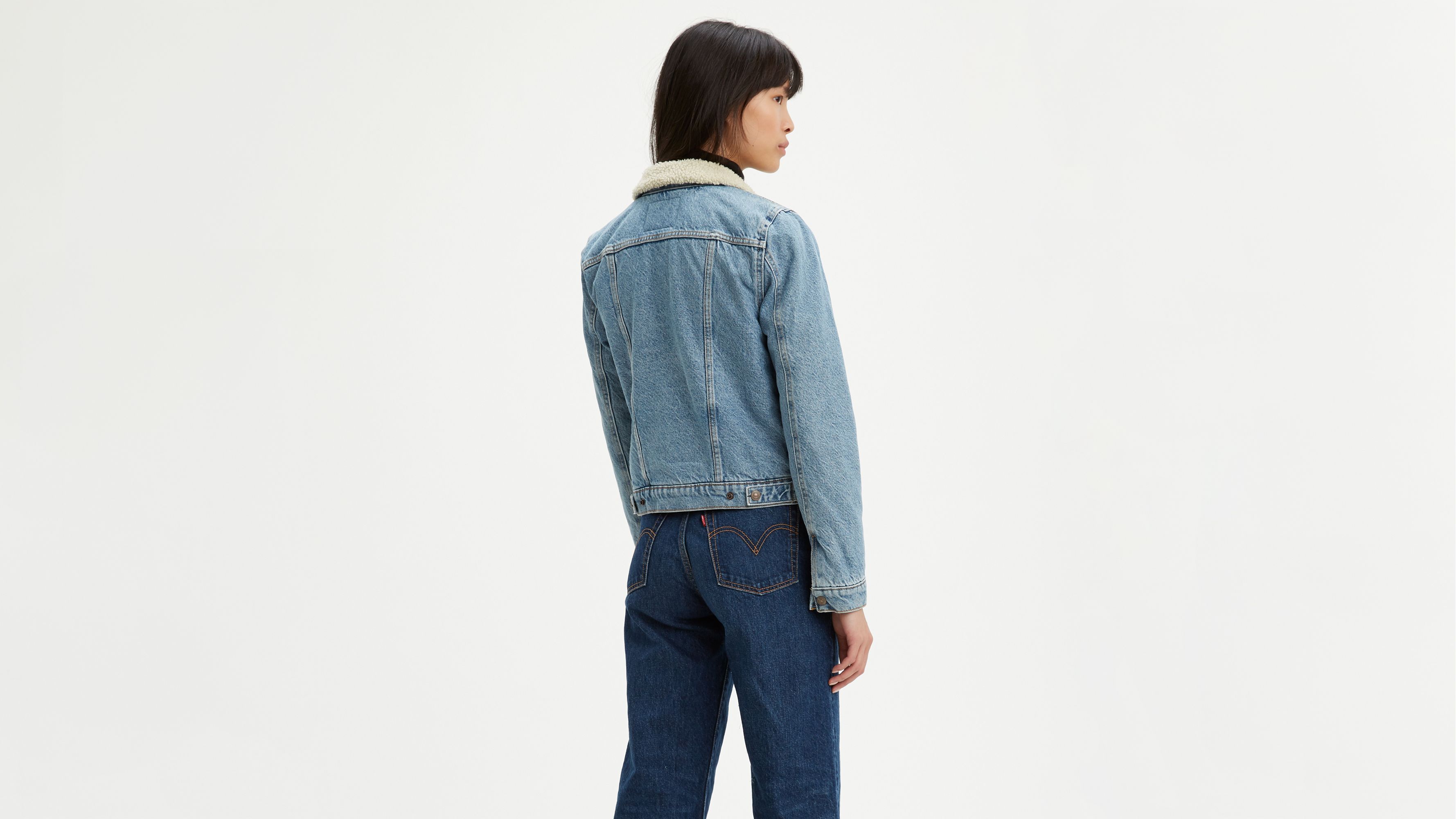 Denim Trucker Jacket - Women's — The Lagunitas Schwag Shop