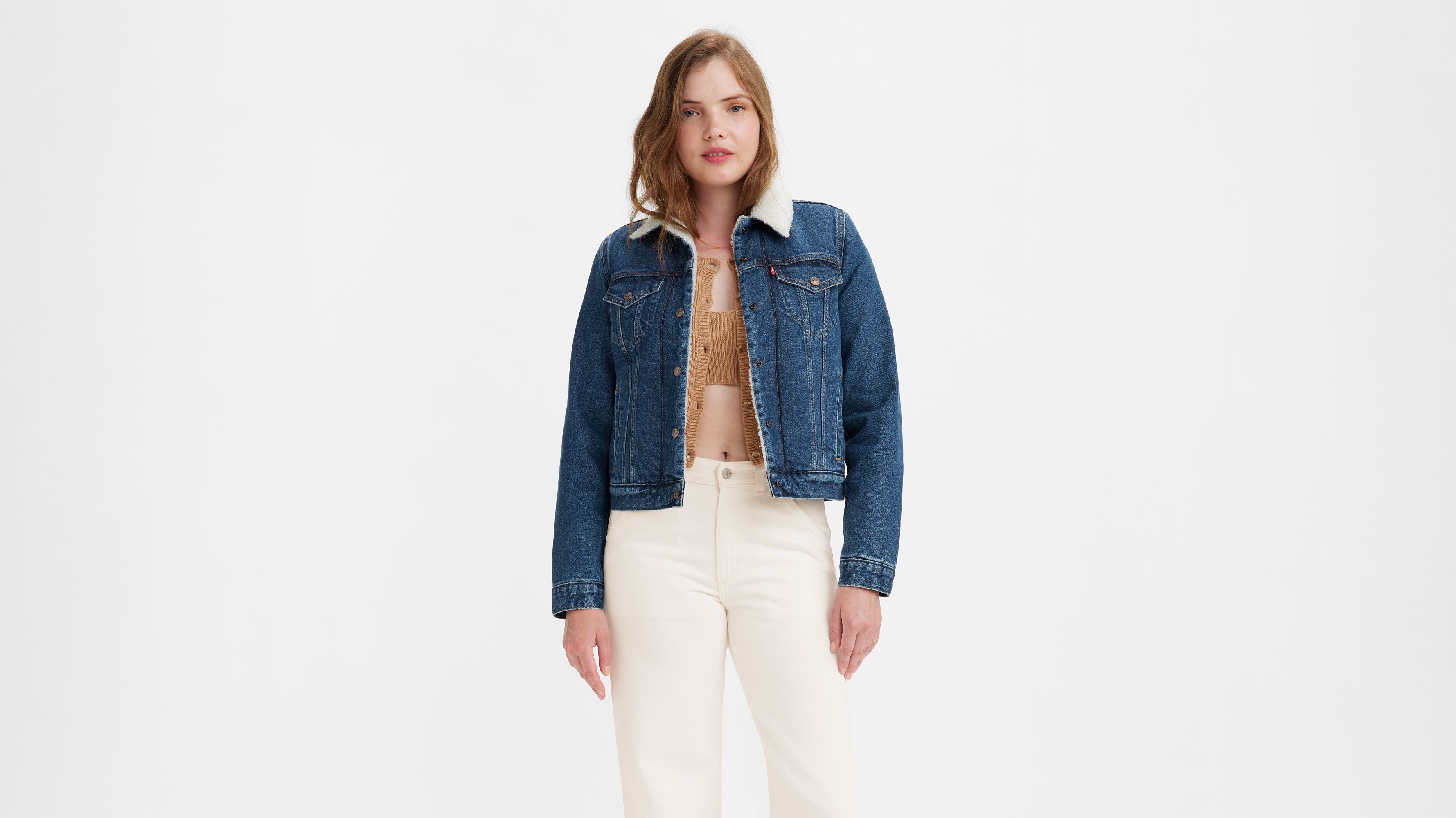 Original Sherpa Trucker Jacket - Dark Wash | Levi's® US