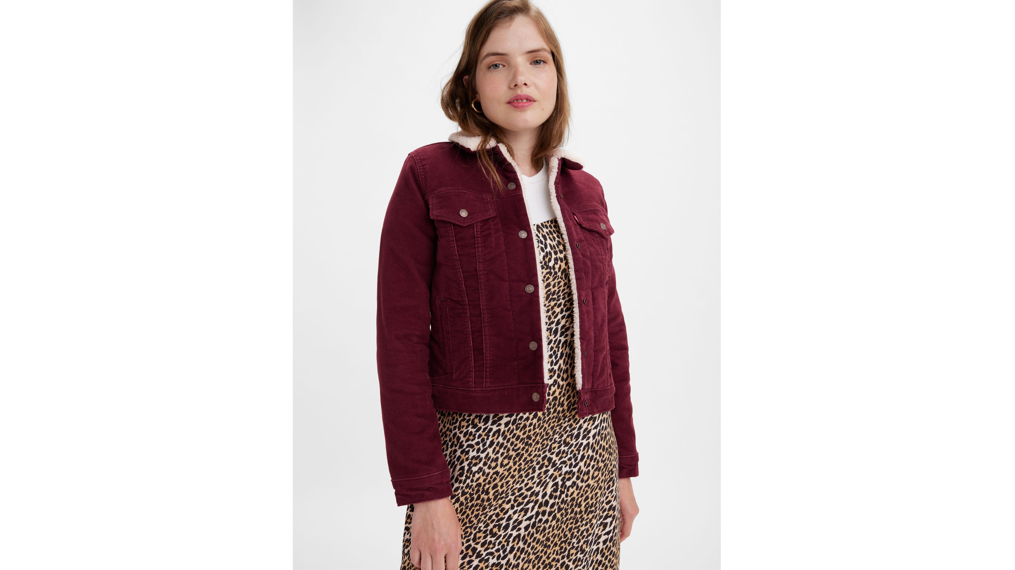 Original Corduroy Sherpa Trucker Jacket 1