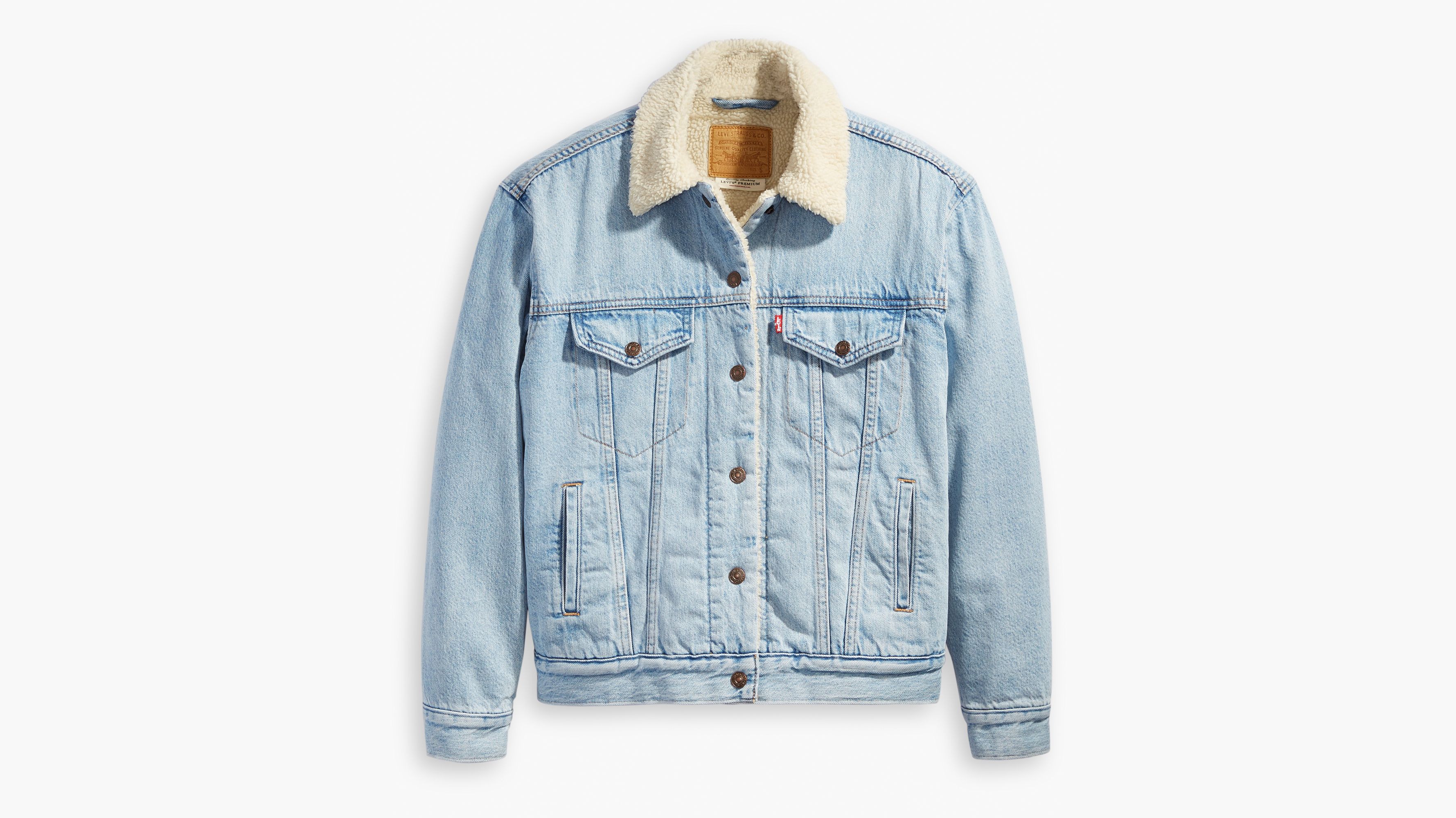 levi's trucker jacket stretch