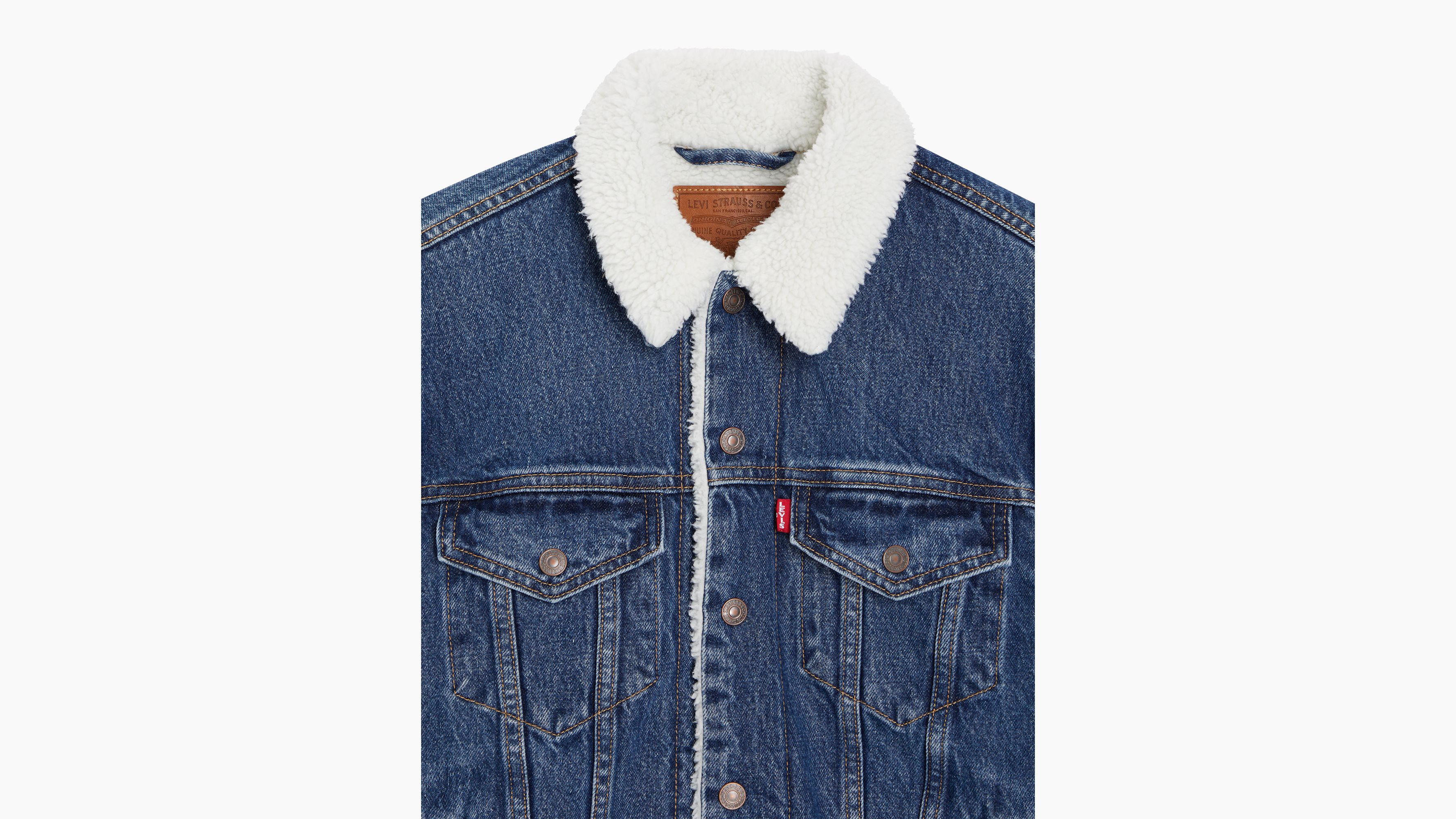 Ex-Boyfriend Sherpa Trucker Jacket 3