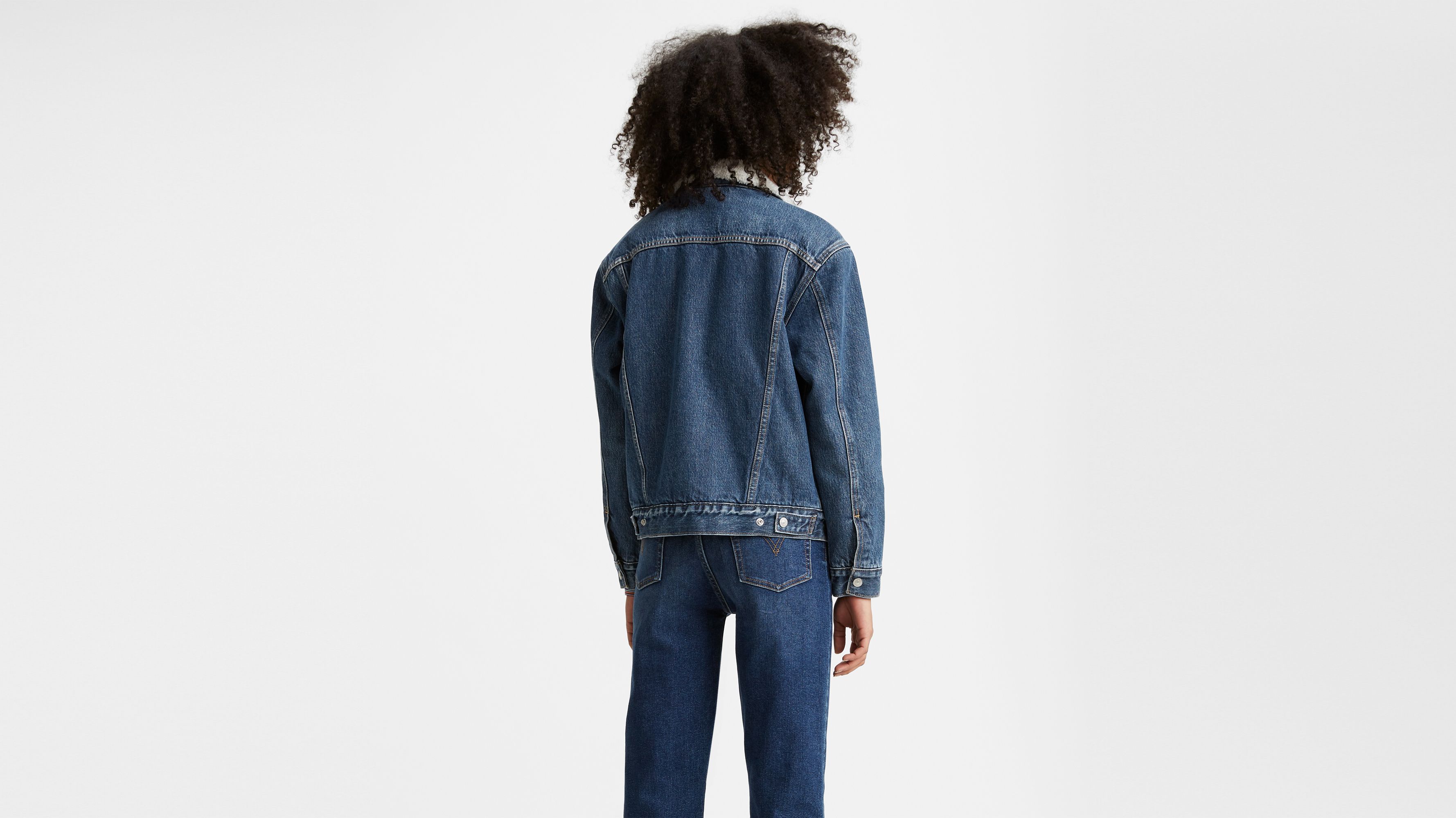 Ex-Boyfriend Sherpa Trucker Jacket 2