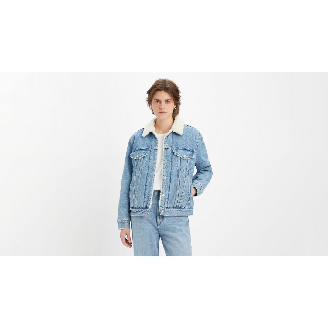 Levi's Ex-boyfriend Sherpa Trucker Jacket