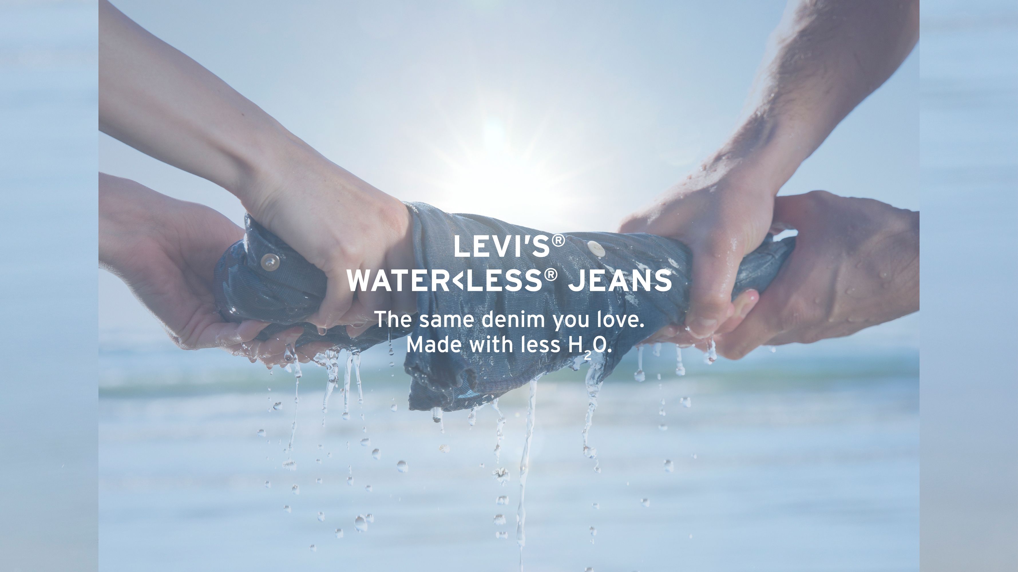 Levis best sale water less