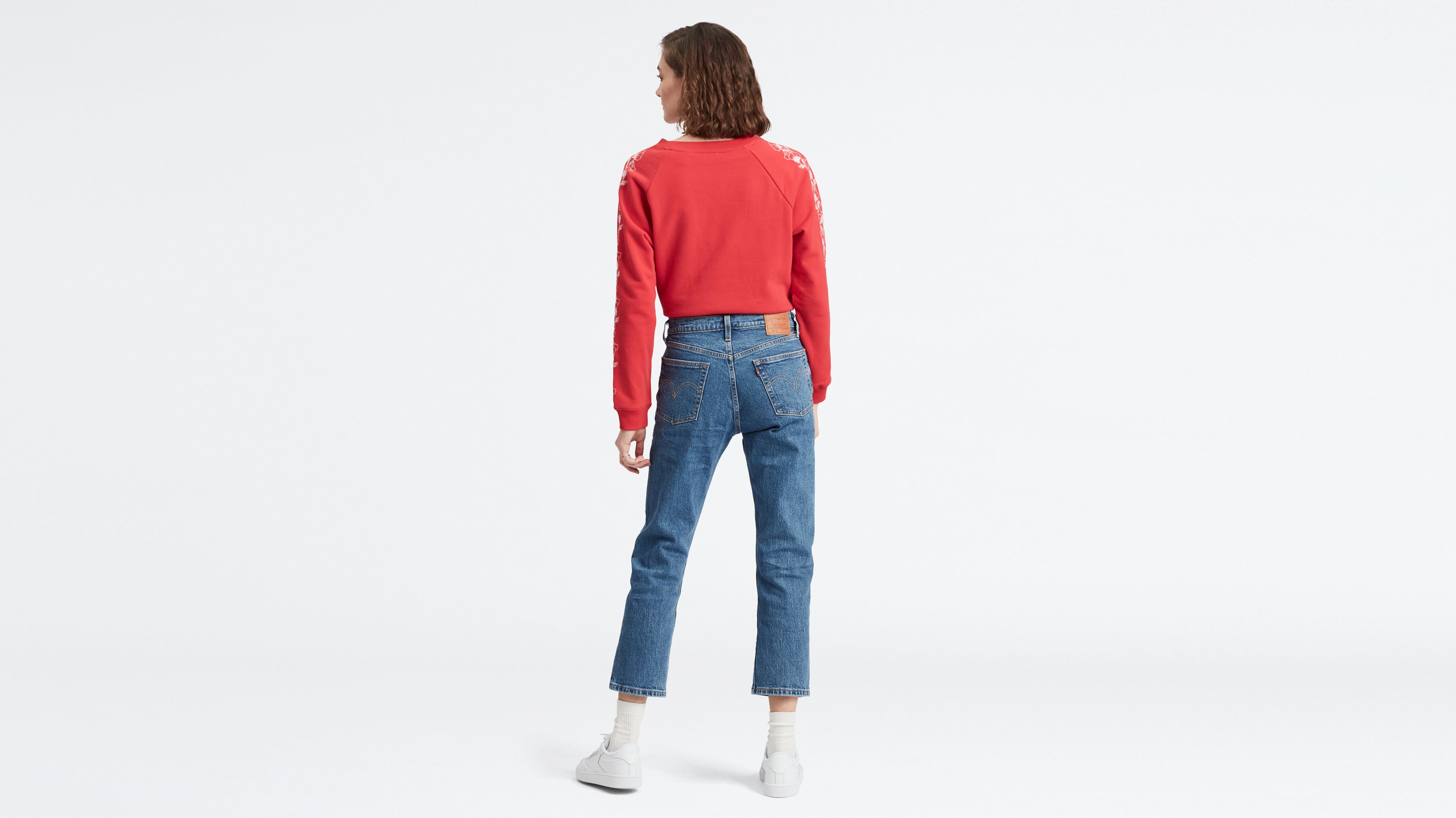 501 levi's cropped jeans