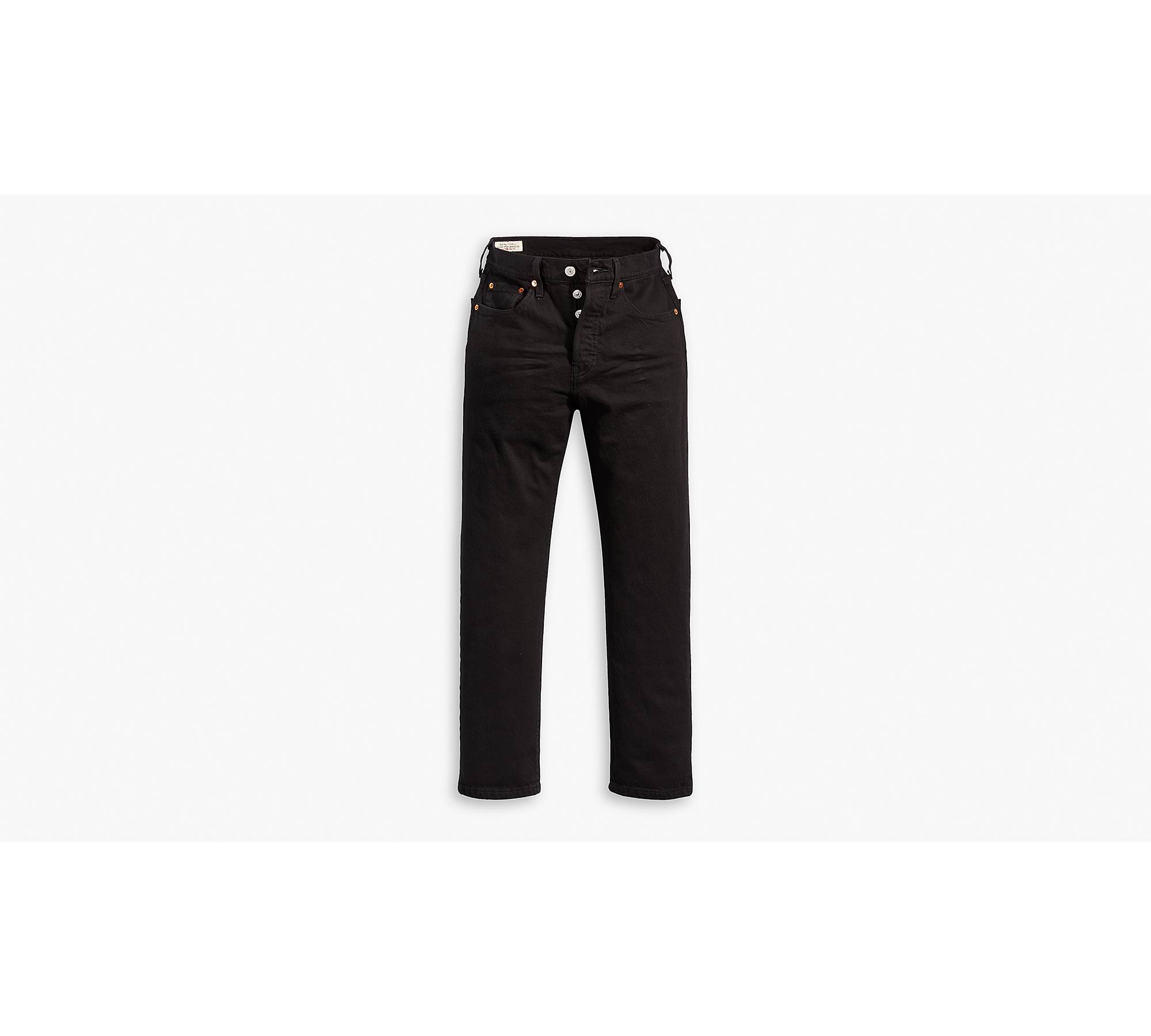 501® Original Cropped Women's Jeans - Black | Levi's® CA