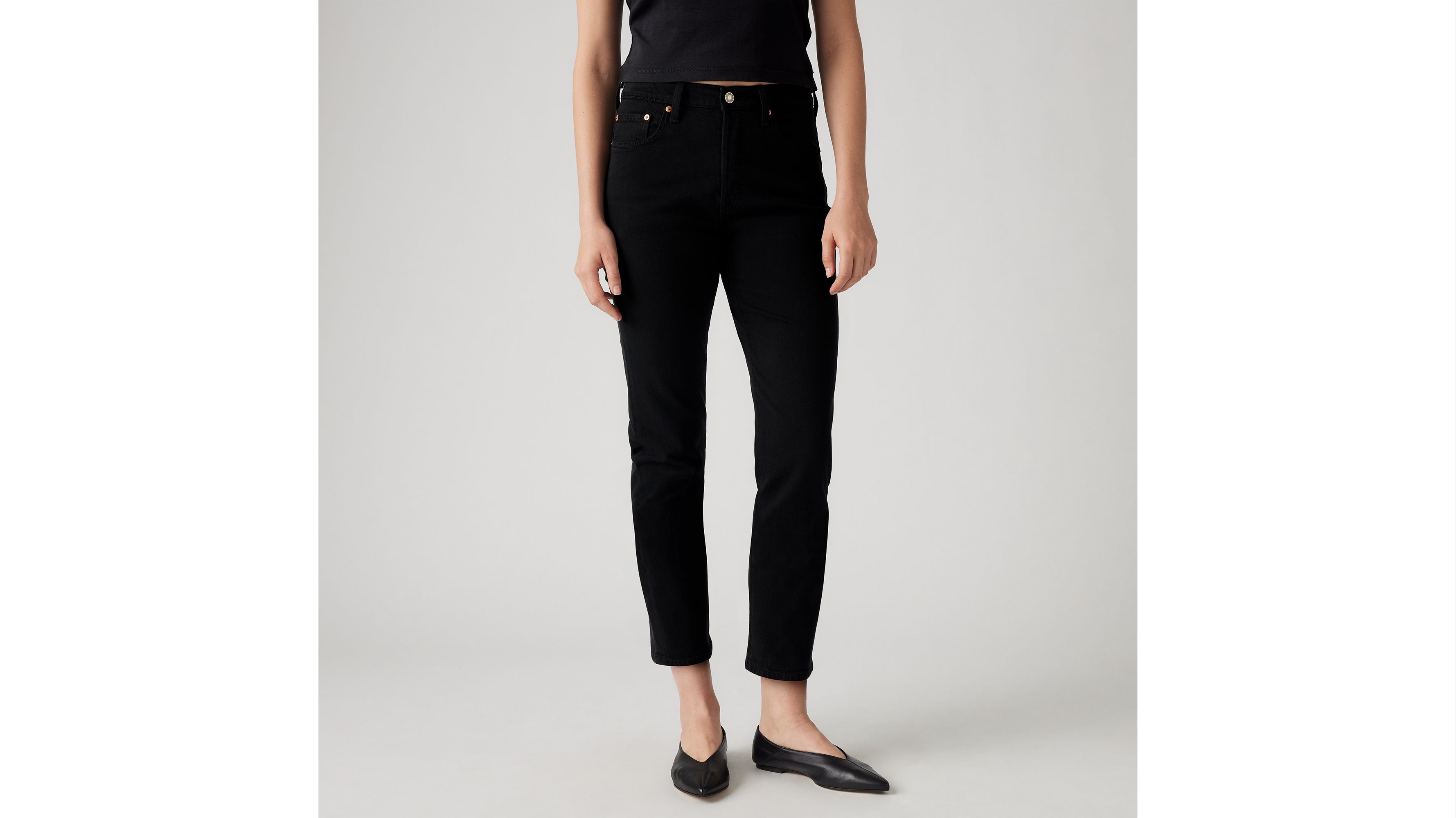 BIOTOP(ビオトープ) / 【Levi's for BIOTOP】501 Black Cropped