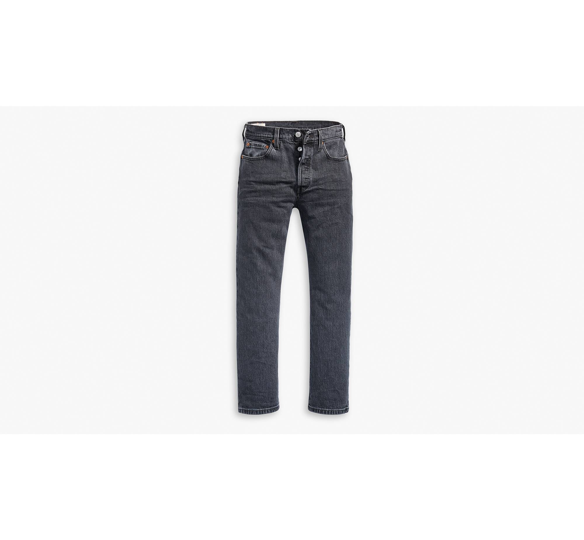 501® Levi's® Crop Jeans - Black | Levi's® AD