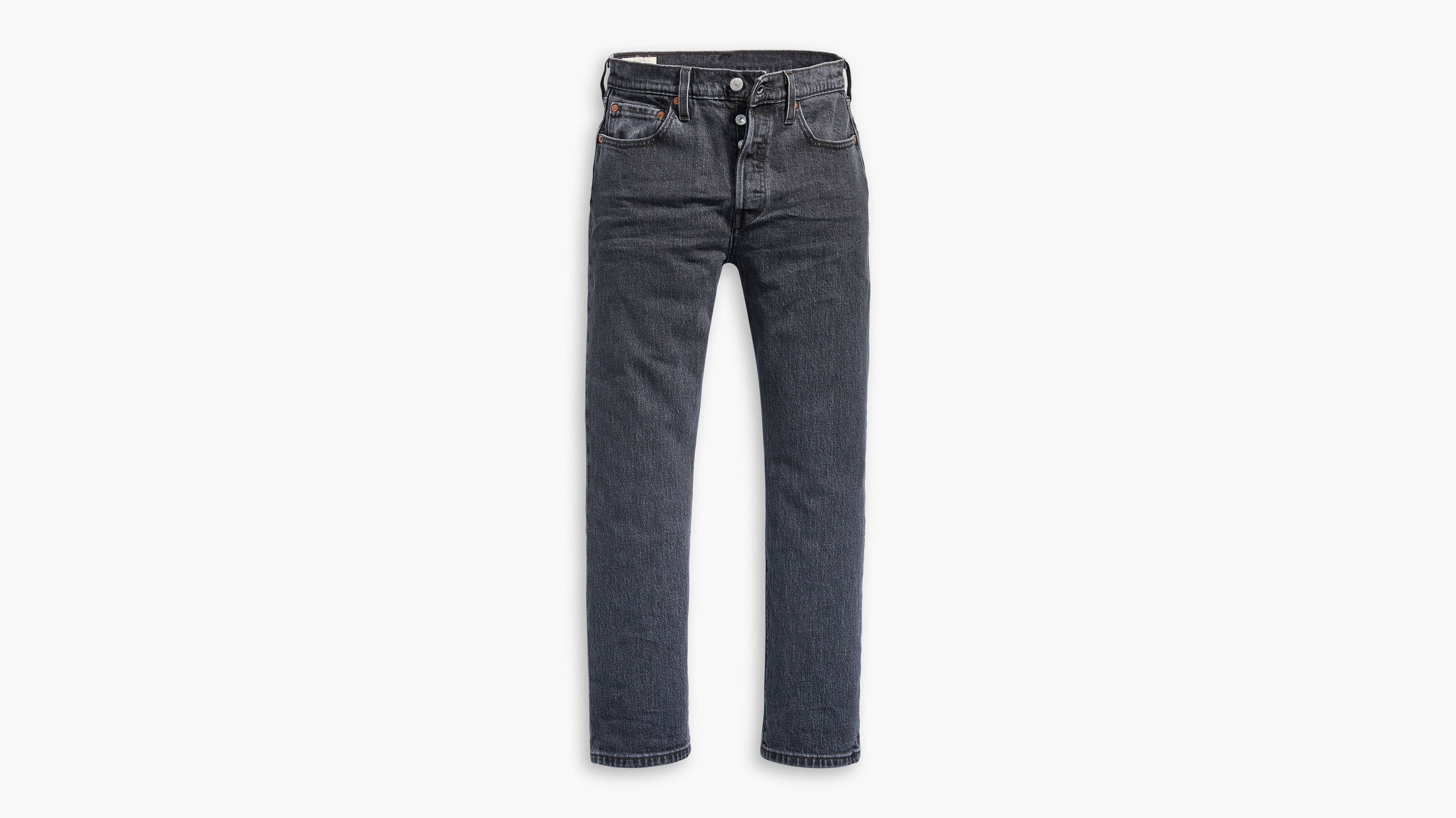 501® Original Stretch Cropped Women's Jeans - Black | Levi's® US