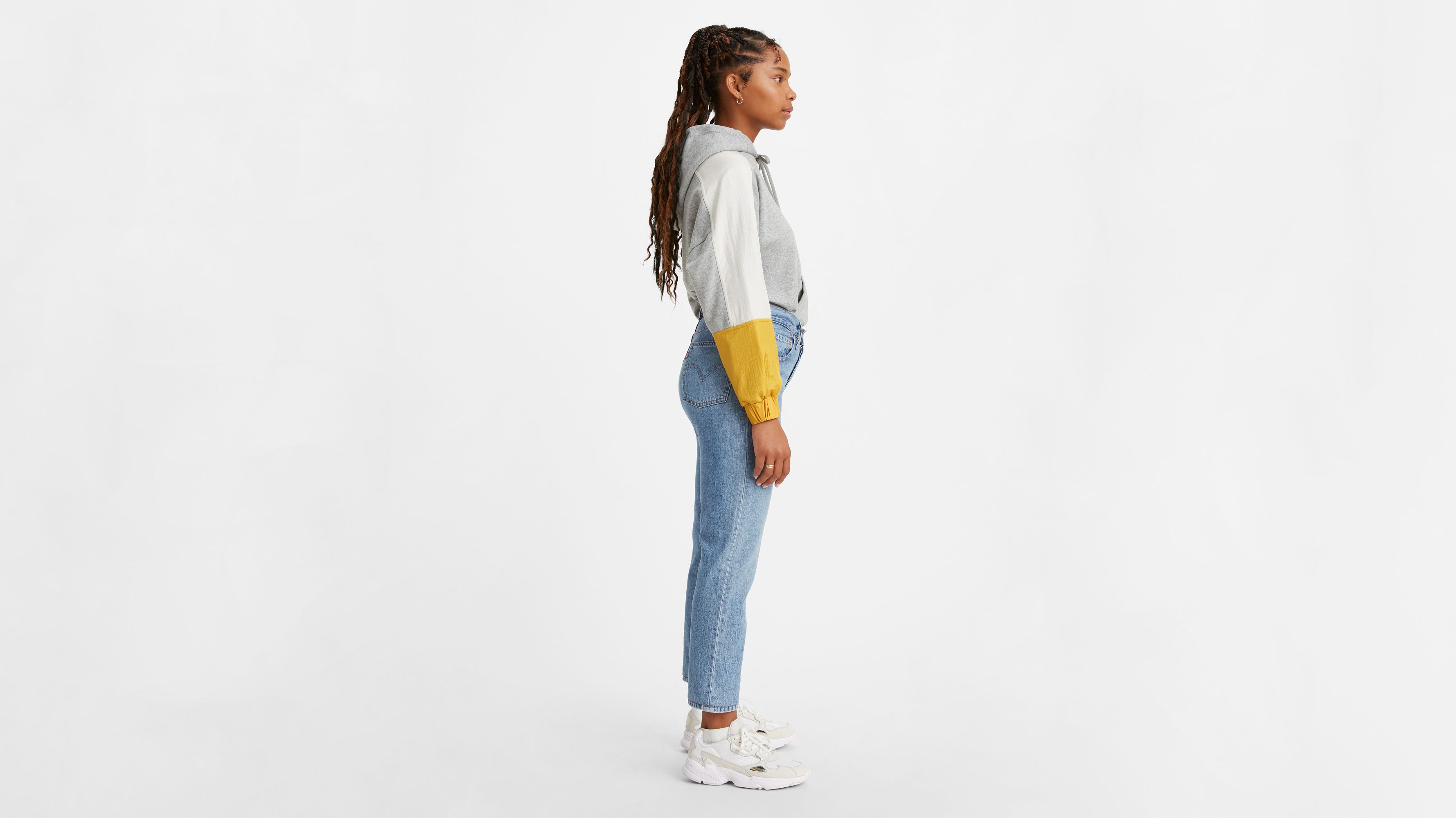 levi's premium 501 original cropped