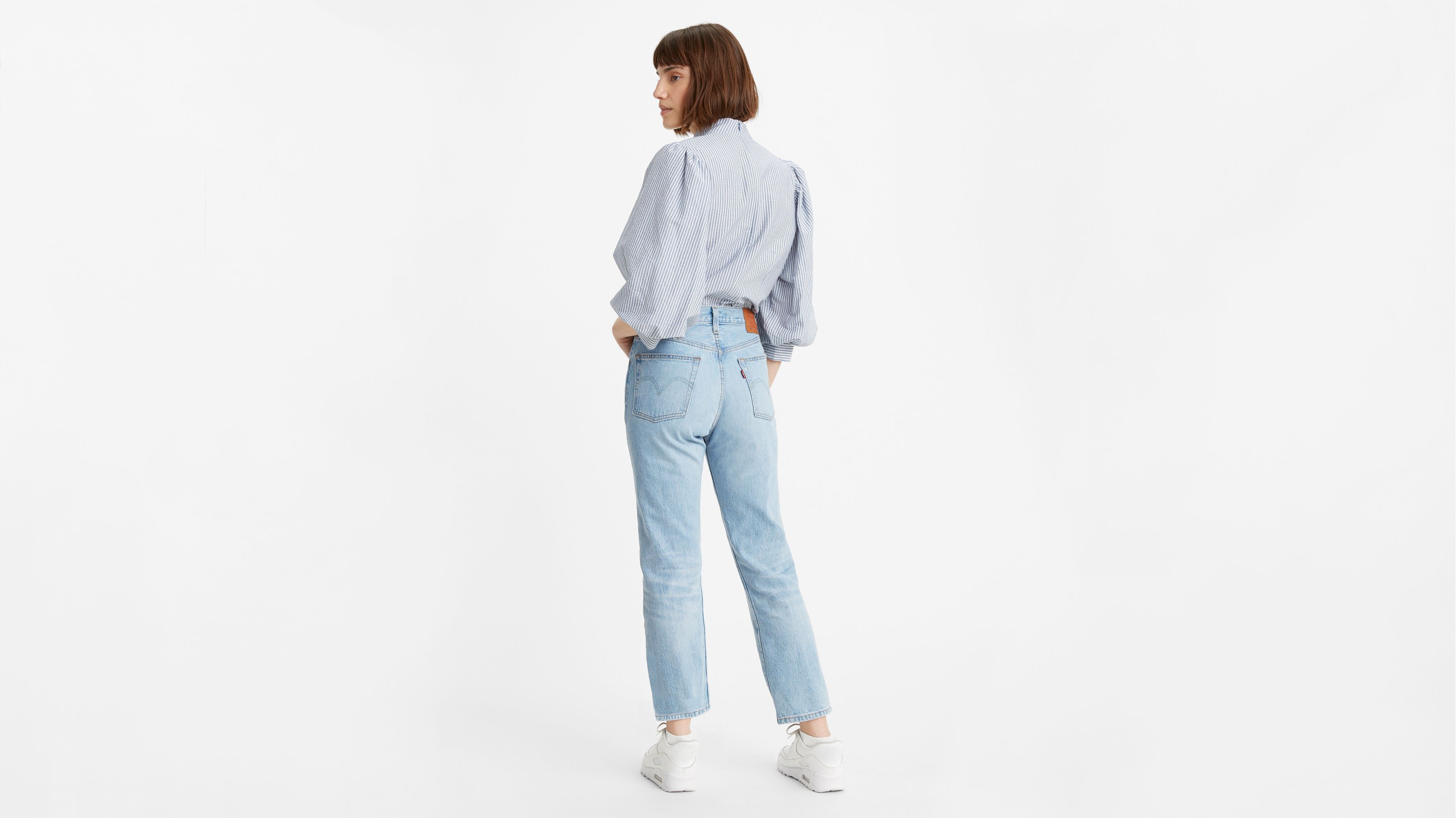 501® Levi's® Crop Jeans - Blue