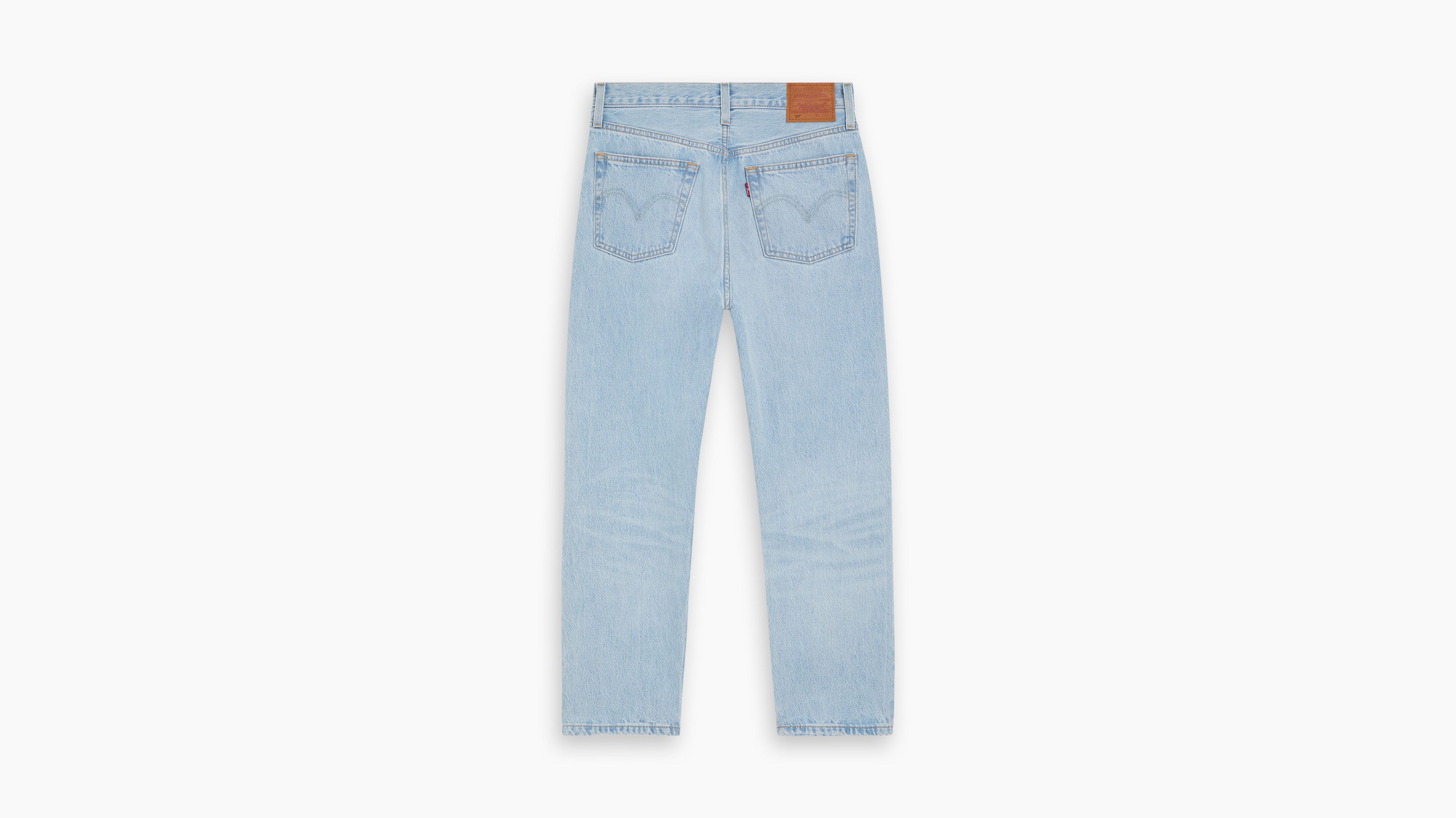 501® Levi's® Crop Jeans - Blue | Levi's® DE