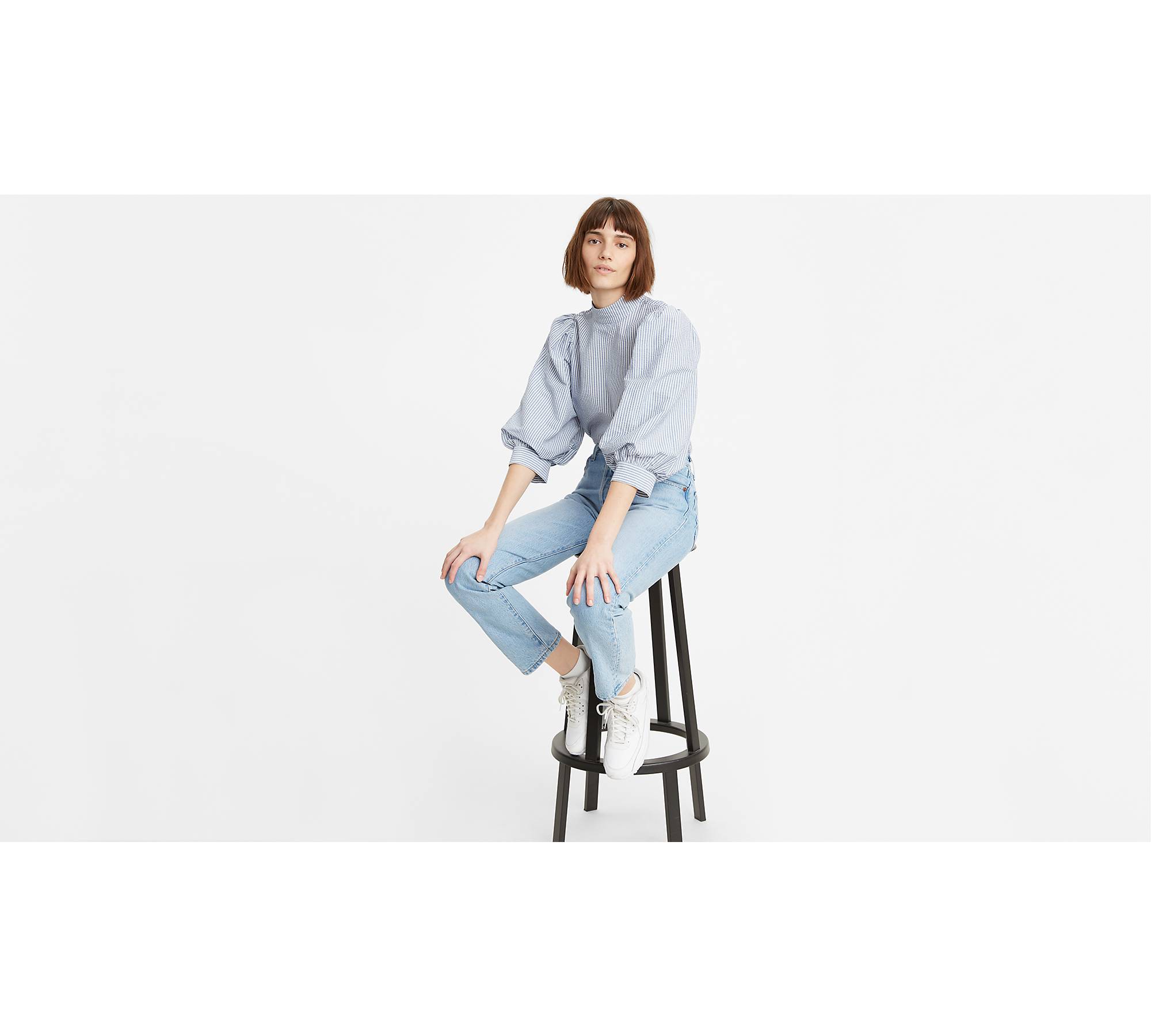 Levi's® 501® JEANS FOR WOMEN - Straight leg jeans - luxor last/light-blue  denim 