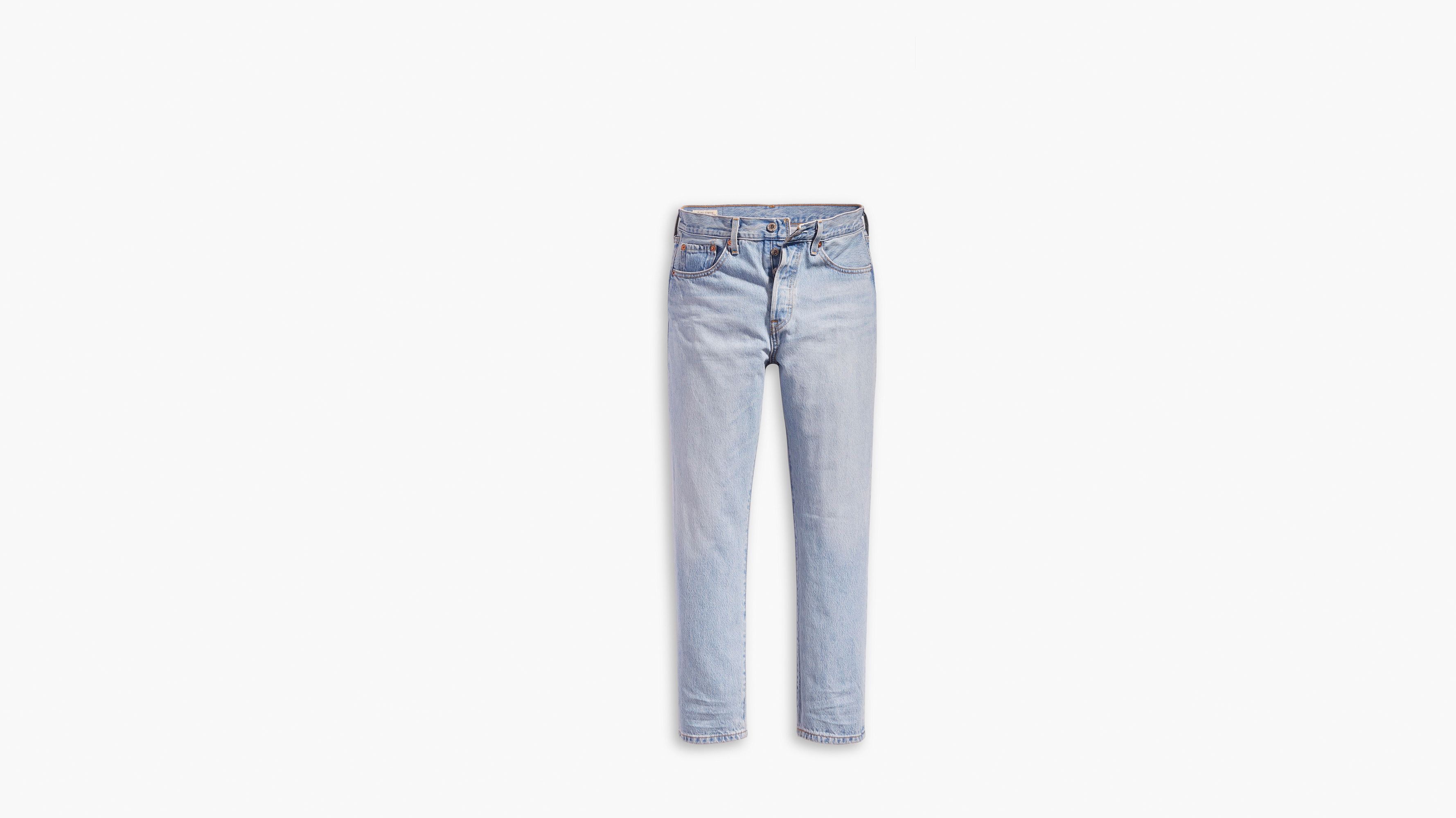 501® Levi's® Crop Jeans - Blue | Levi's® SE