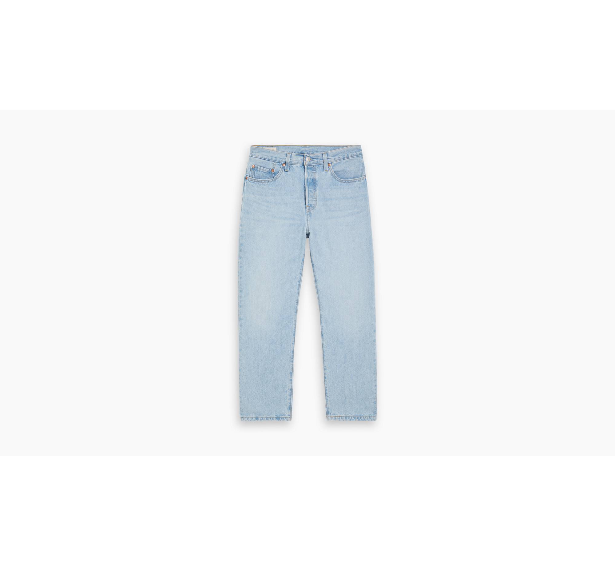 501® Levi's® Crop Jeans - Blue | Levi's® RO