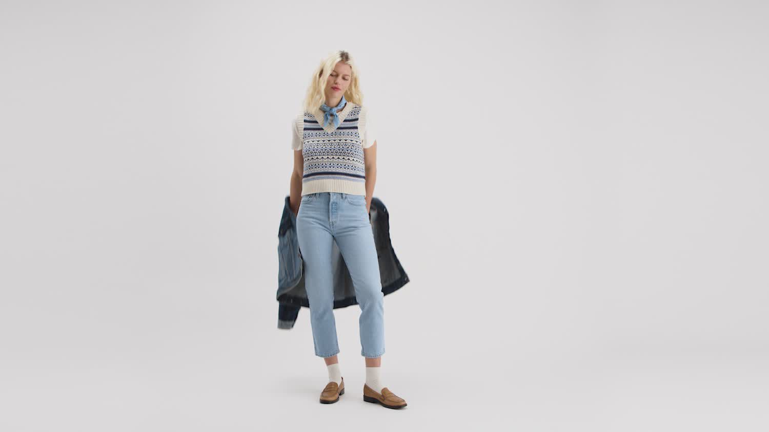 501® Levi's® Crop Jeans - Blue | Levi's® SE