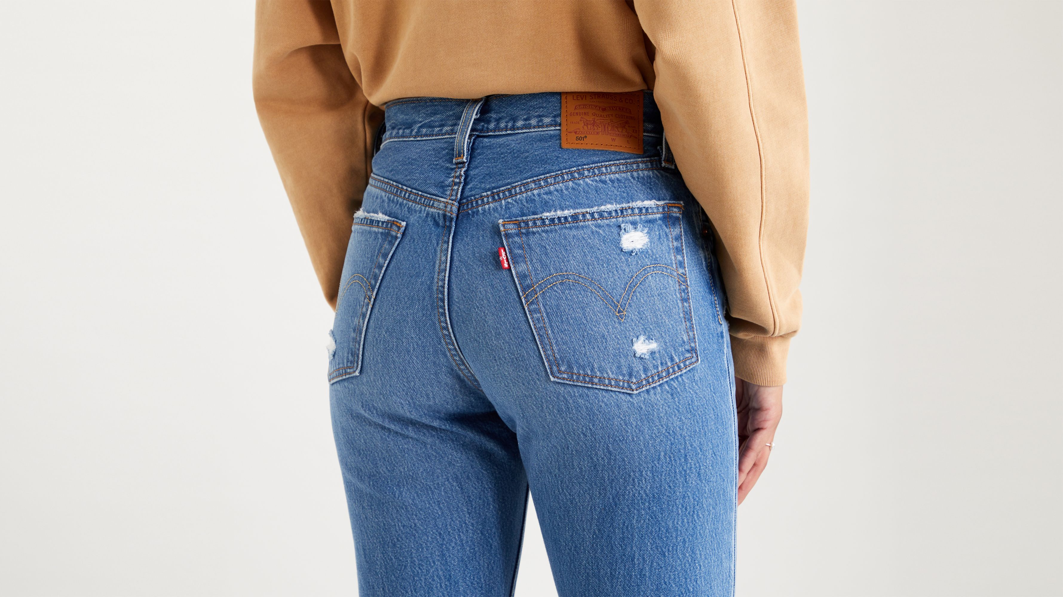 501® Original Cropped Women's Jeans - Medium Wash | Levi's® US