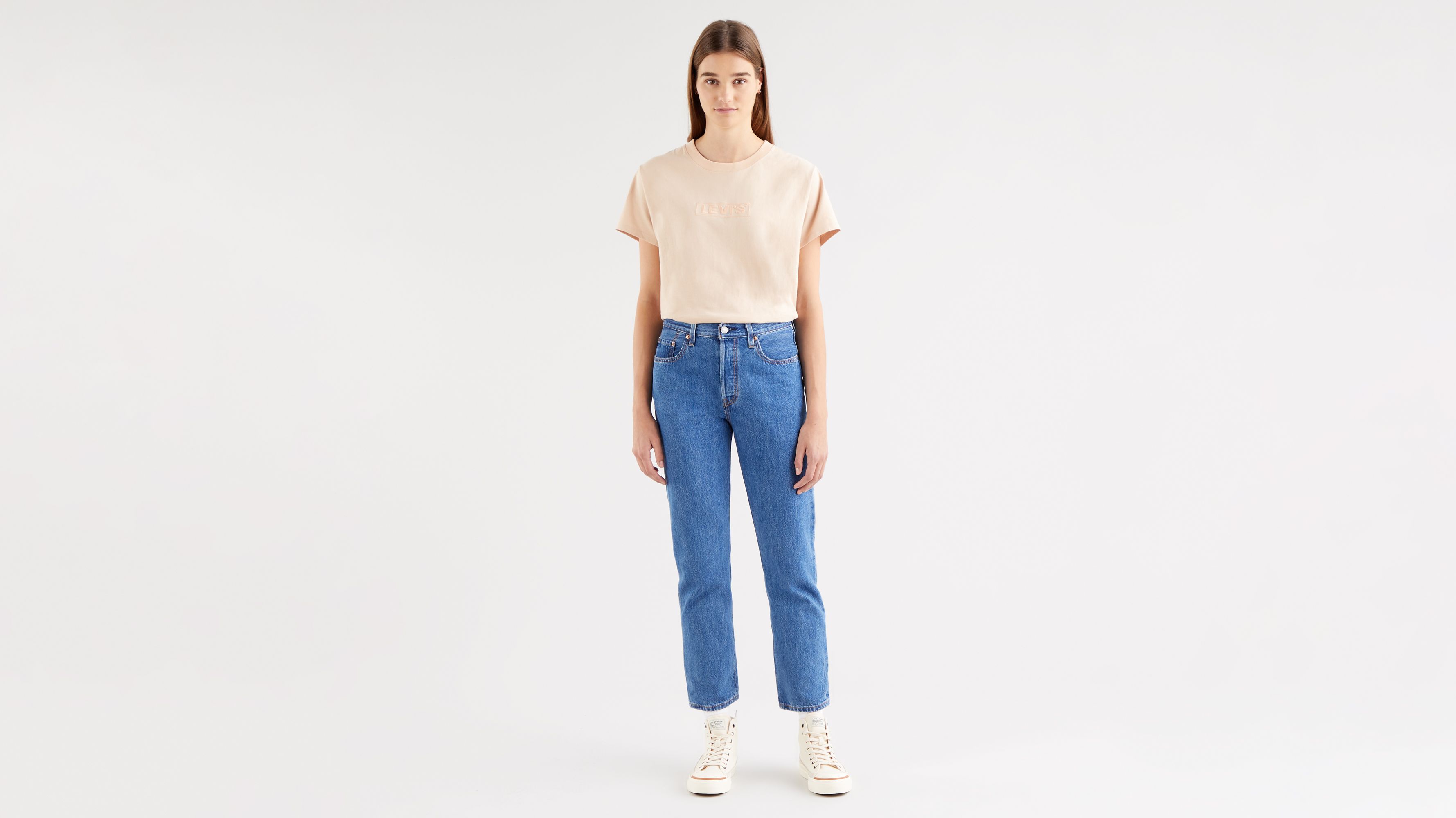 levi's cropped 501