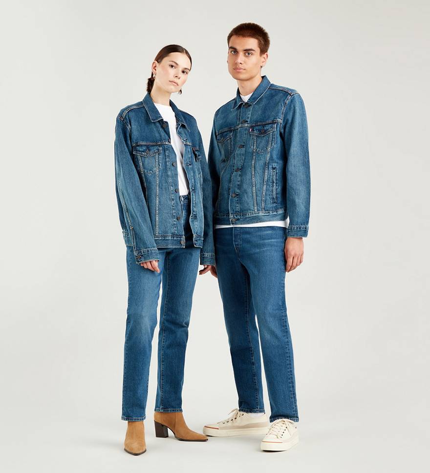 501® Levi's® Crop Jeans - Blue | Levi's® RS