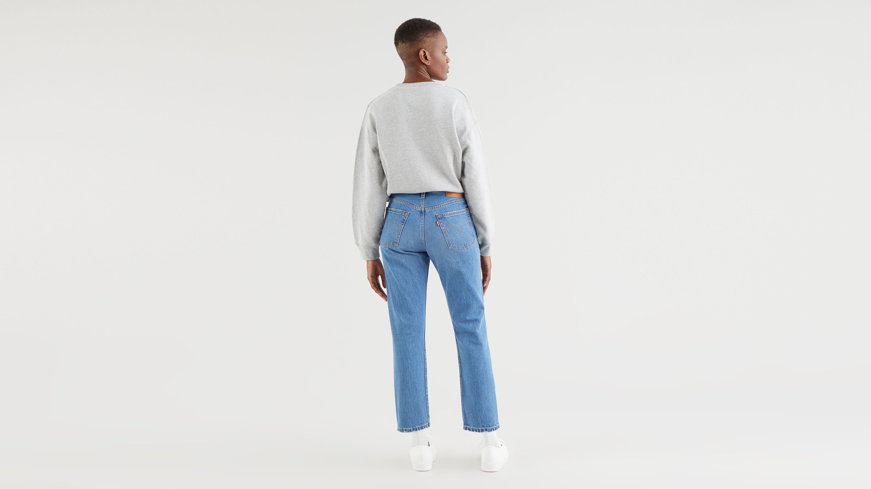 501® Crop Jeans - Blue | Levi's® GE