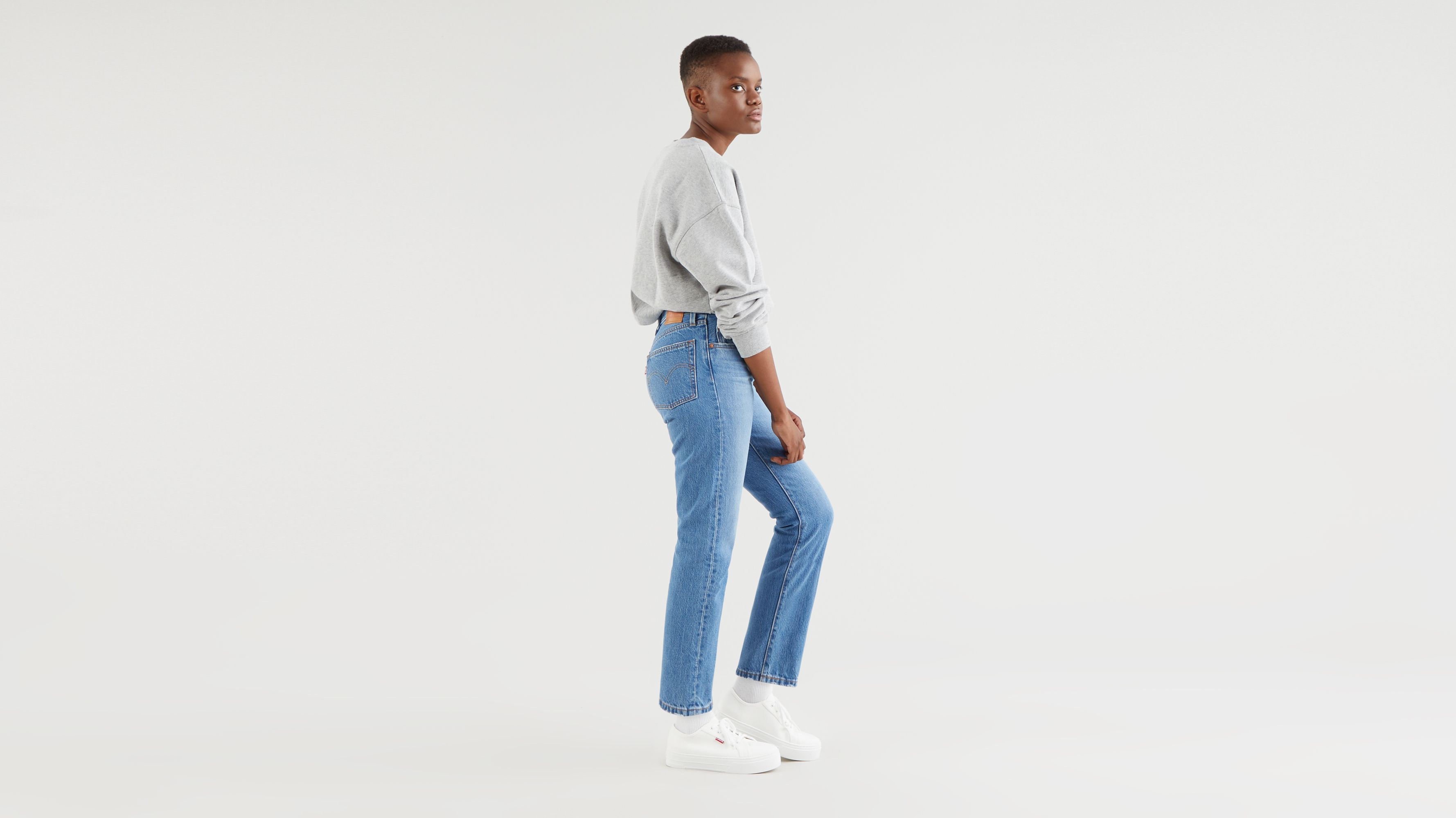 501® Crop Jeans - Blue | Levi's® GE