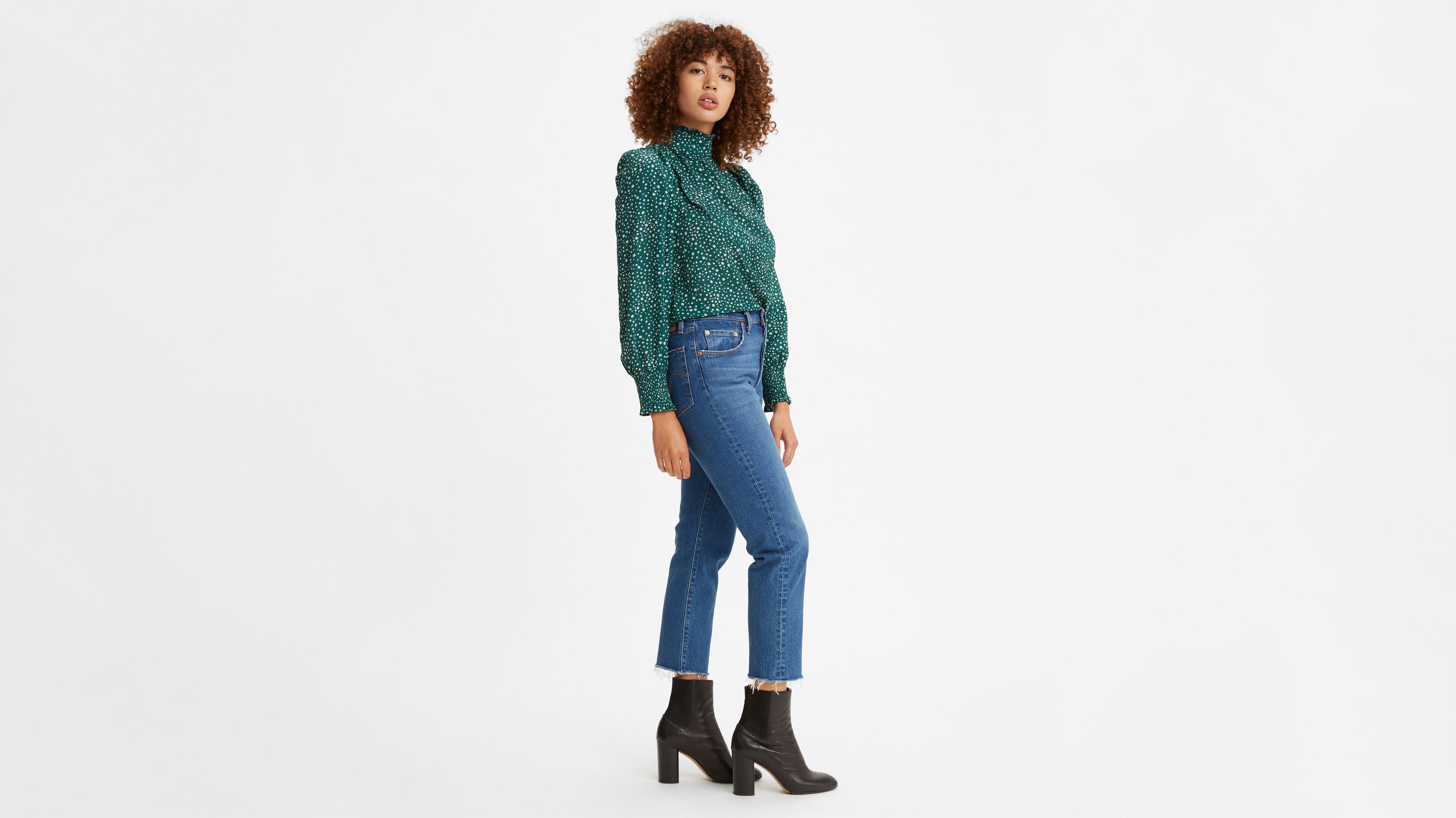 levi's snake print jeans