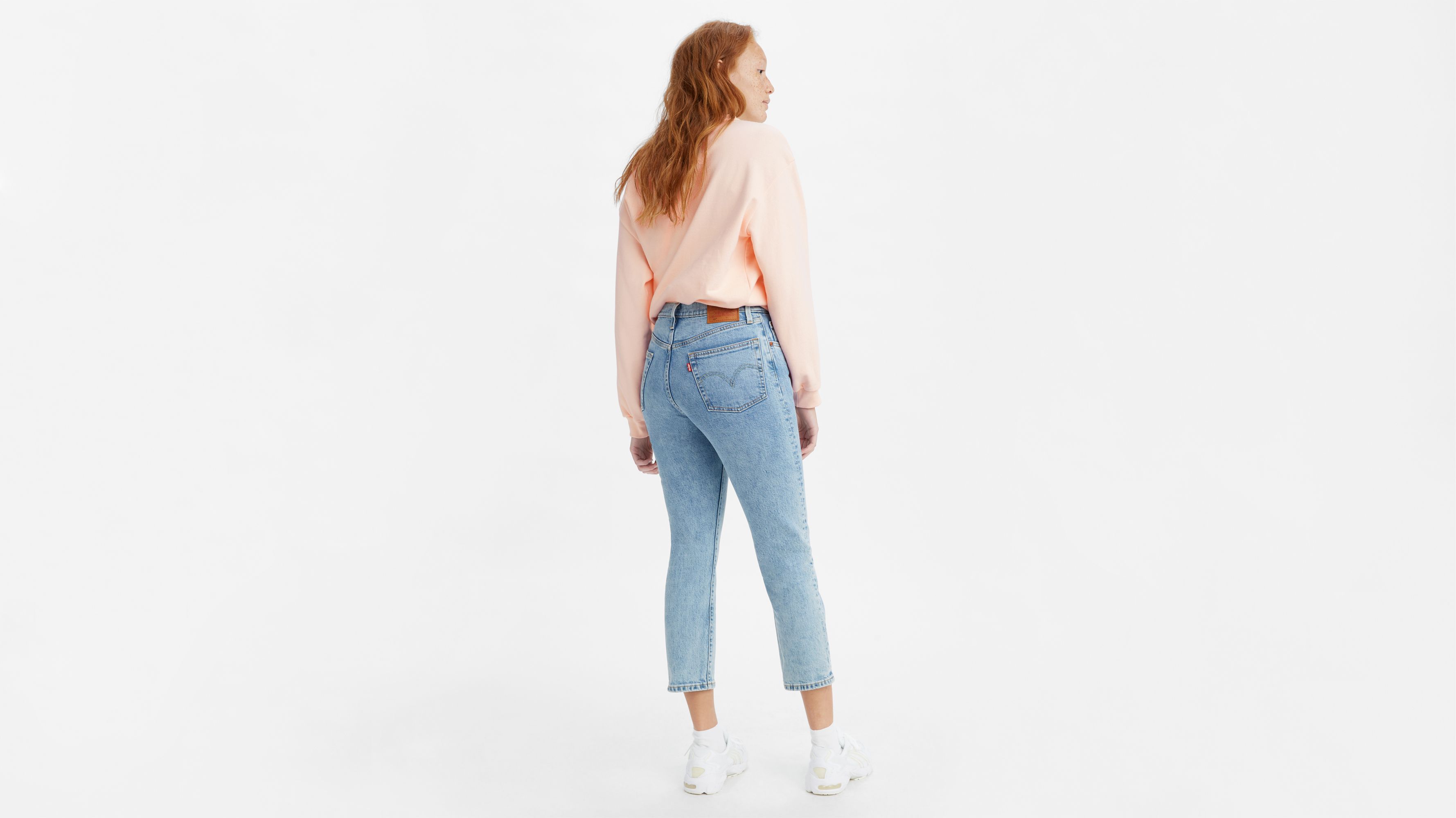 levi's 501 cropped taper jeans