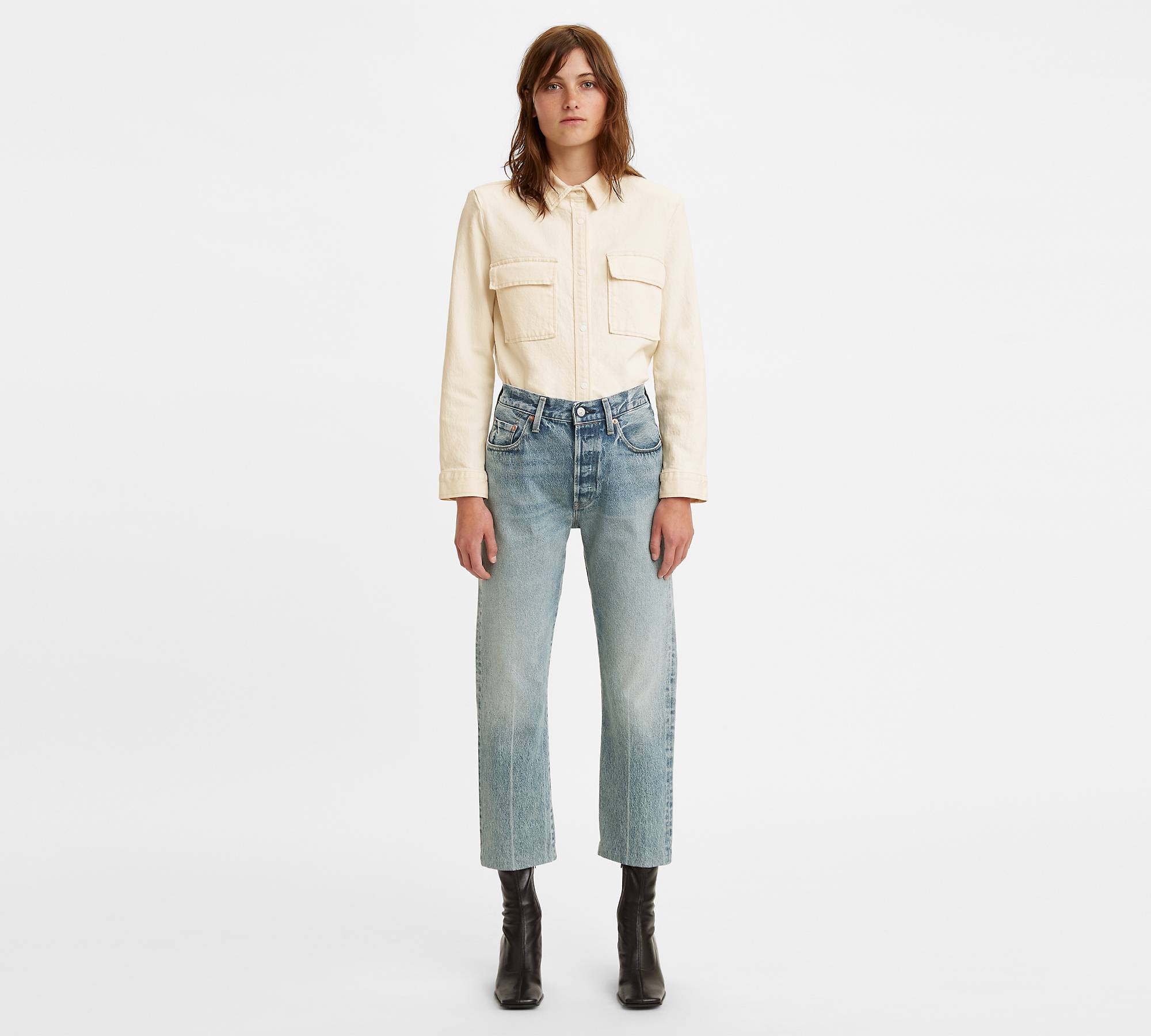 501® Original Selvedge Cropped Women's Jeans 1
