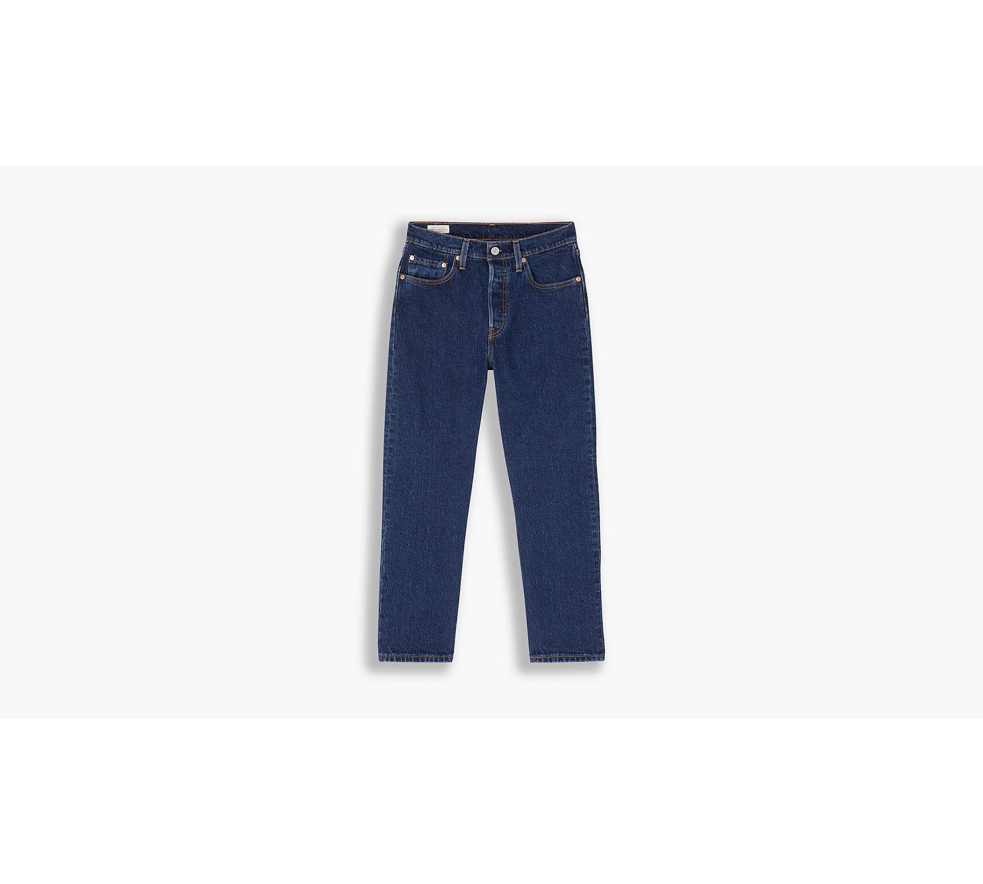 501® Levi's® Crop Jeans - Blue