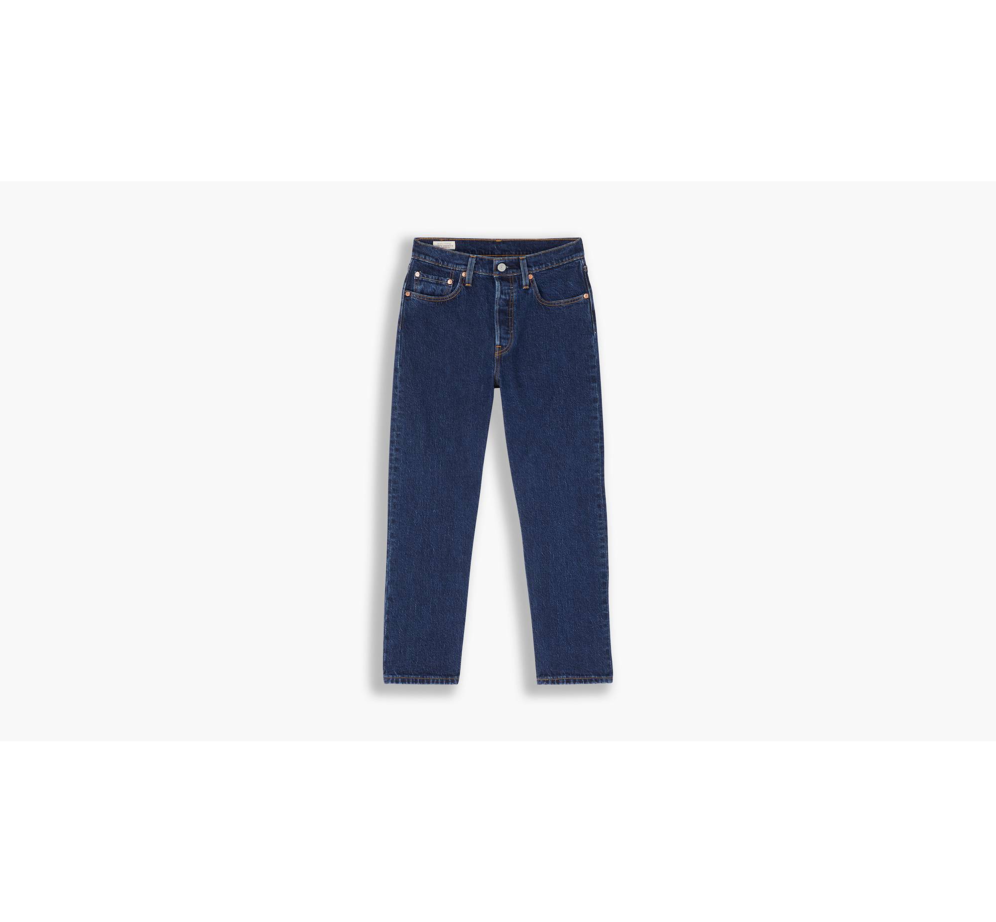501® Levi's® Crop Jeans - Blue | Levi's® LT