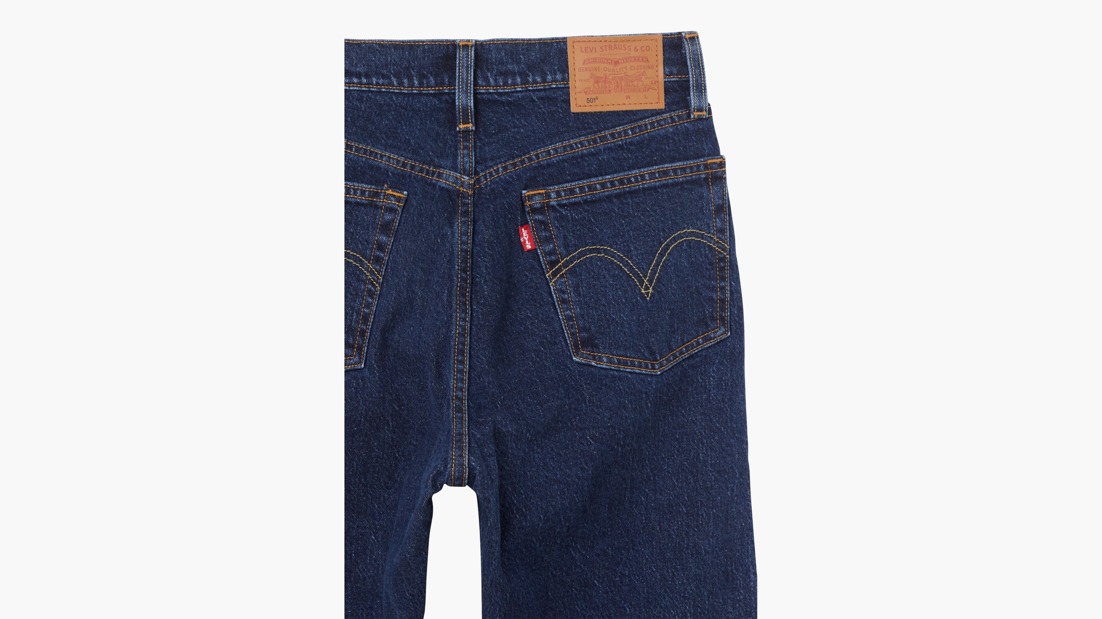 Jeans Recortados 501® Original - Azul | Levi's® ES