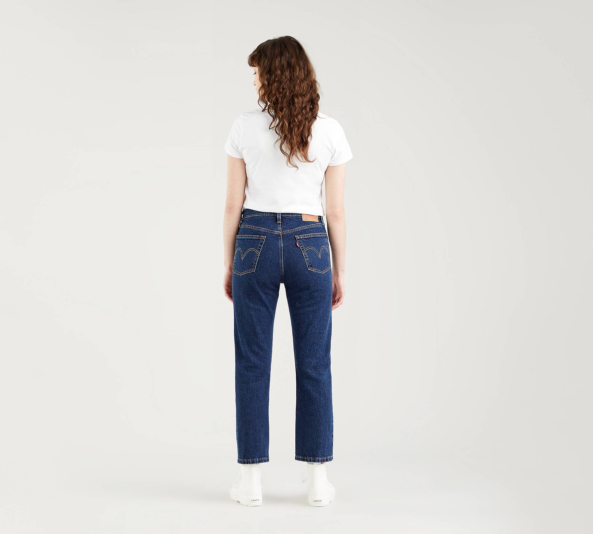 Forsømme auktion besøg 501® Original Cropped Women's Jeans - Dark Wash | Levi's® US