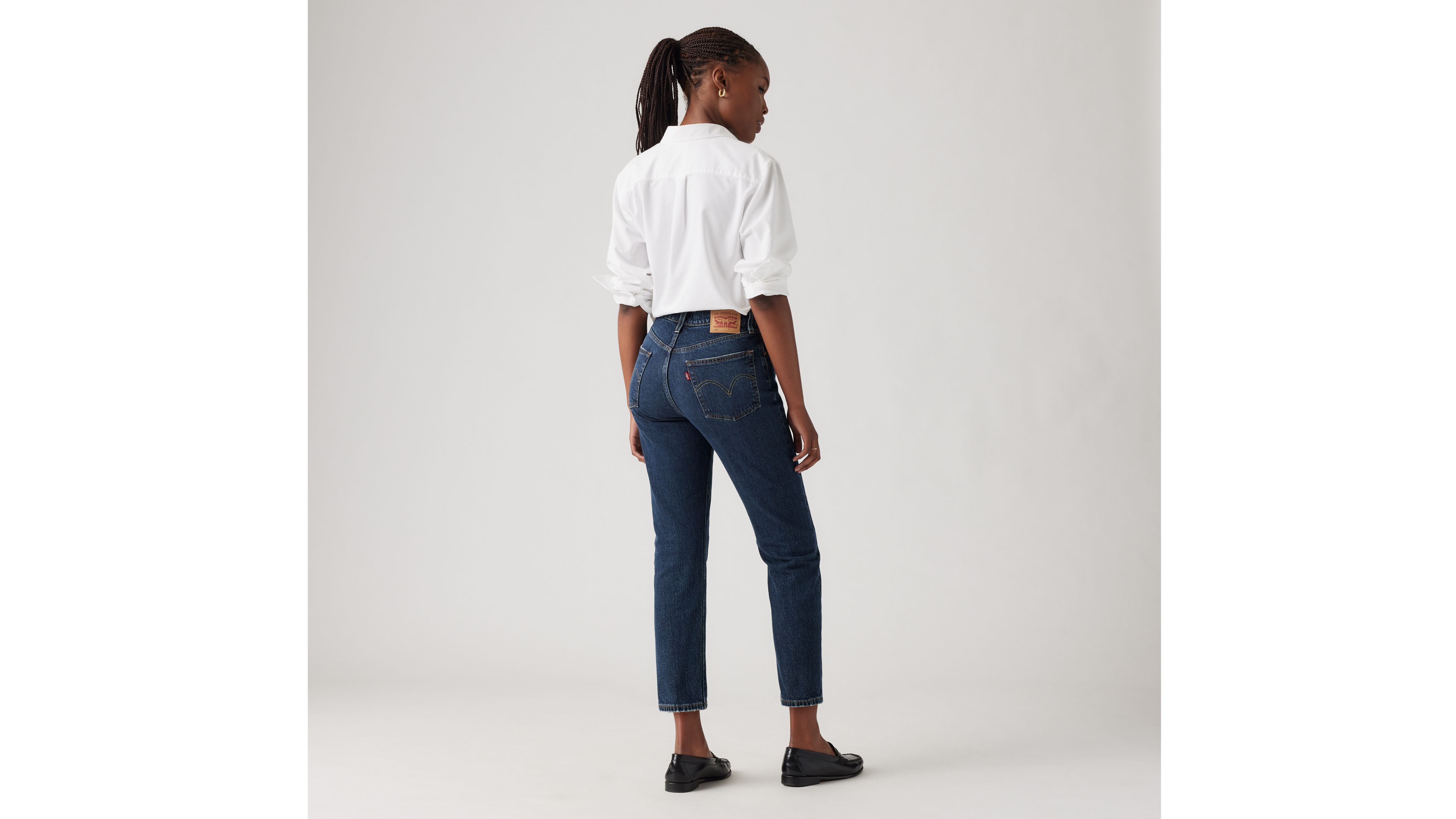 501® Levi's® Crop Jeans - Blue | Levi's® SM