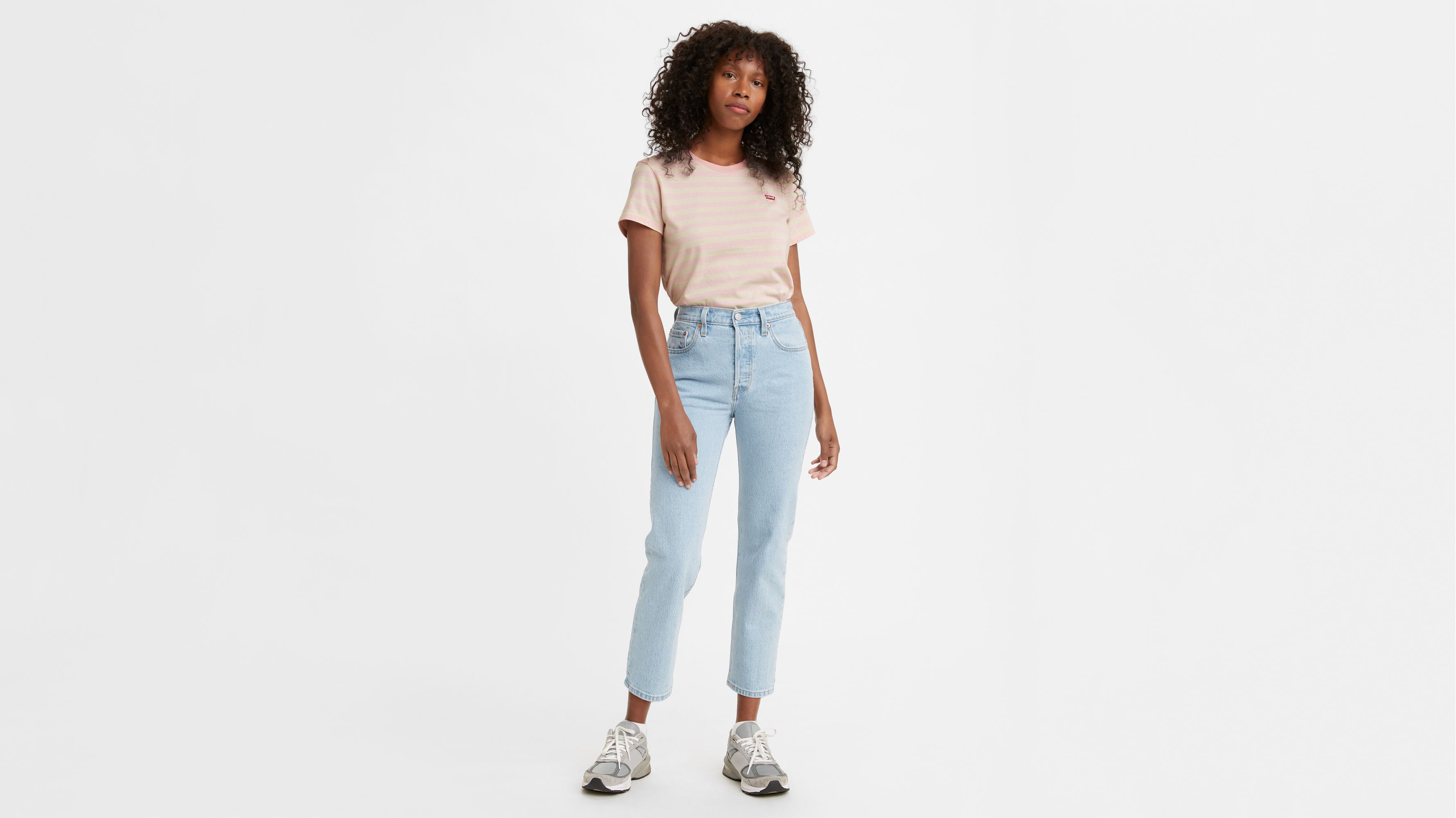 501® Levi's® Crop Jeans - Blue | Levi's® XK